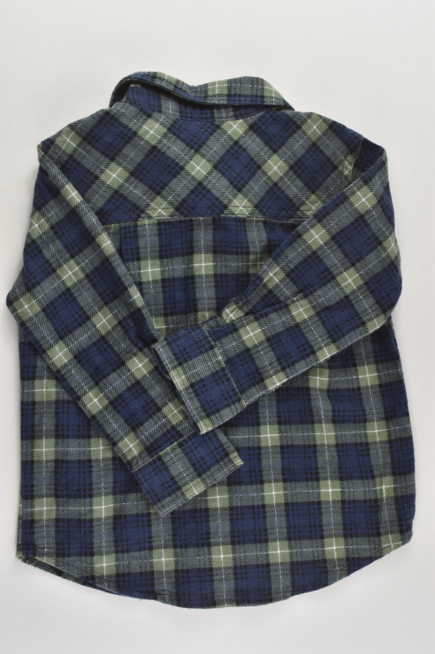 H&T Size 2 (92 cm) Checked Winter Shirt