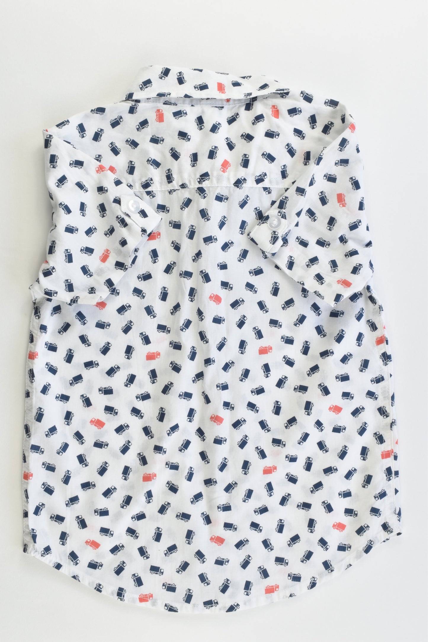 H&T Size 3 Collared Trucks Shirt