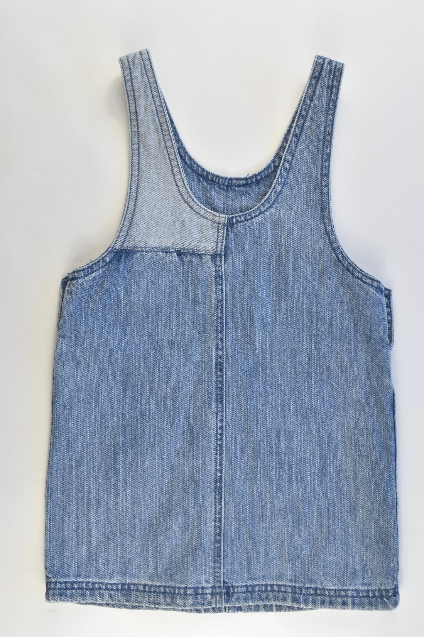 H&T Size 4 Soft Denim Pinnie Dress