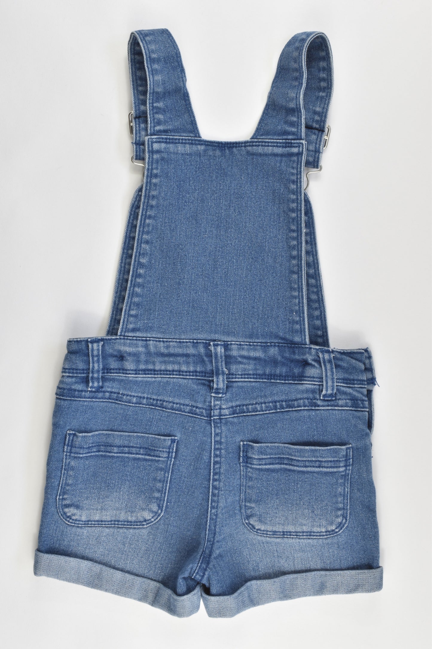 H&T Size 4 Soft Stretchy Denim Overalls