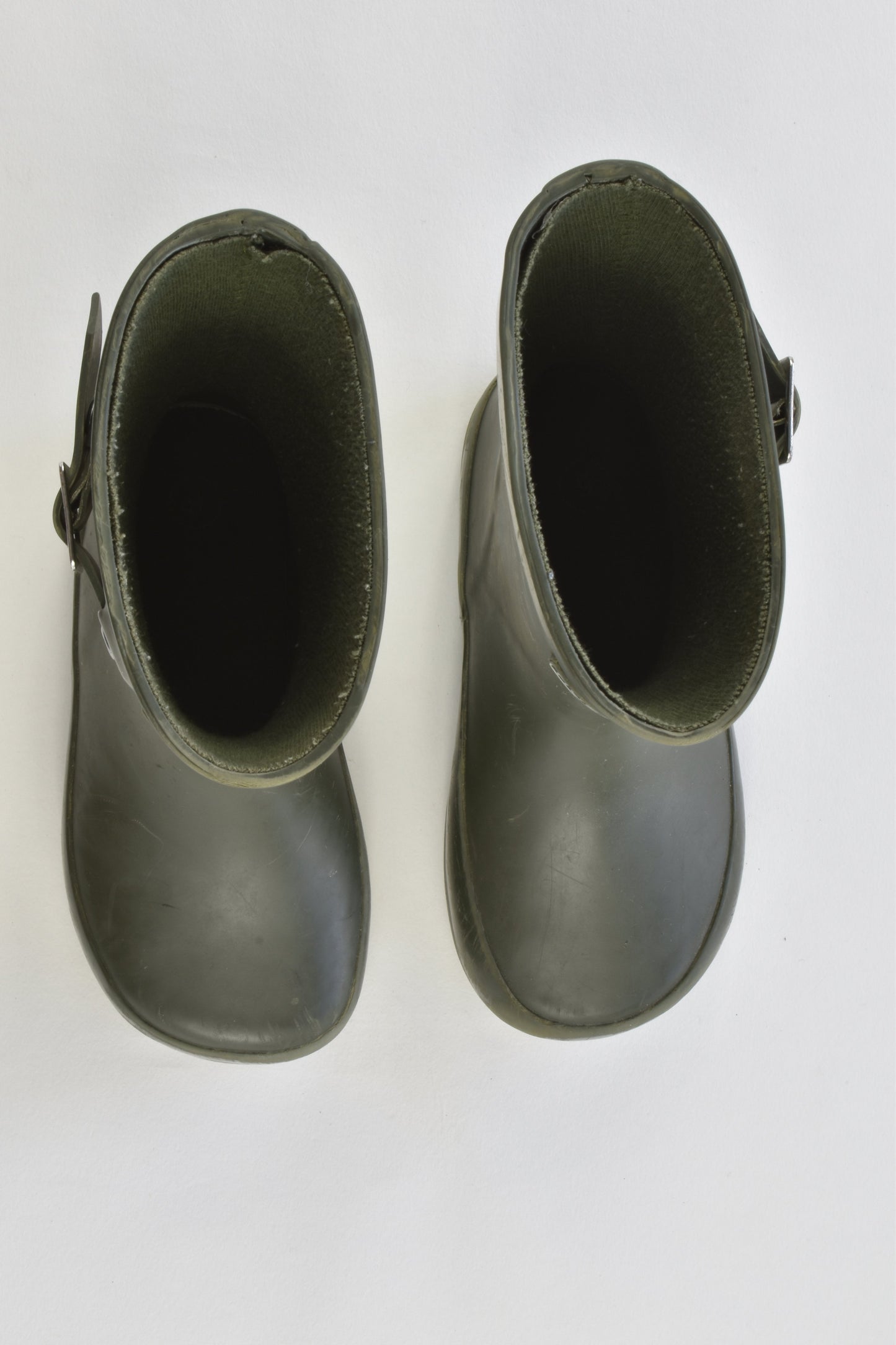 Hubble + Duke Size 6 Natural Rubber Gumboots with Cotton Lining