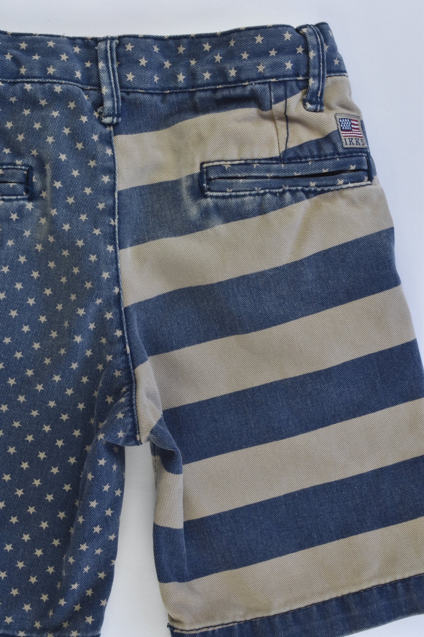IKKS (France) Size 2 Stars and Stripes Shorts