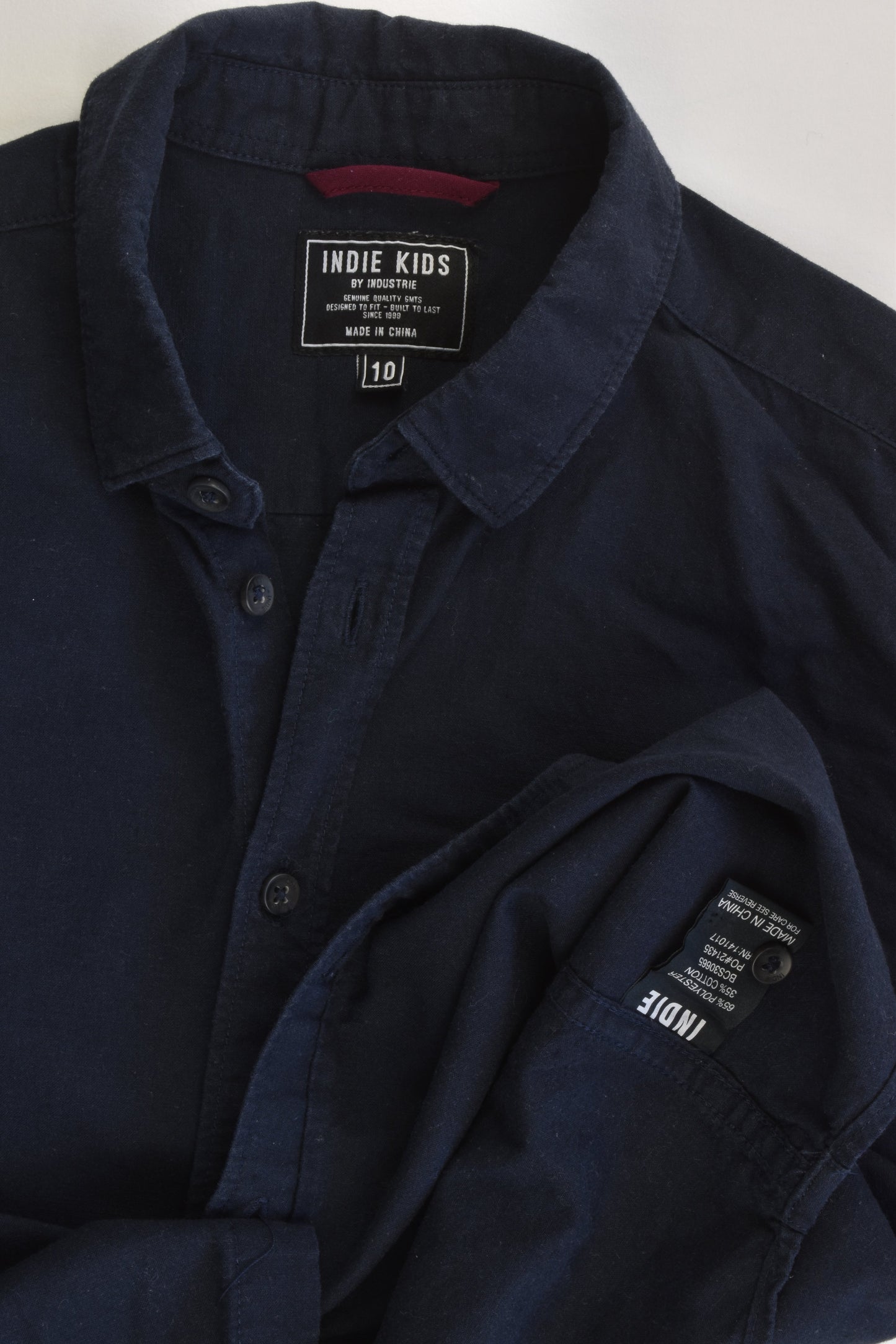 Indie Kids by Industrie Size 10 Collared Shirt