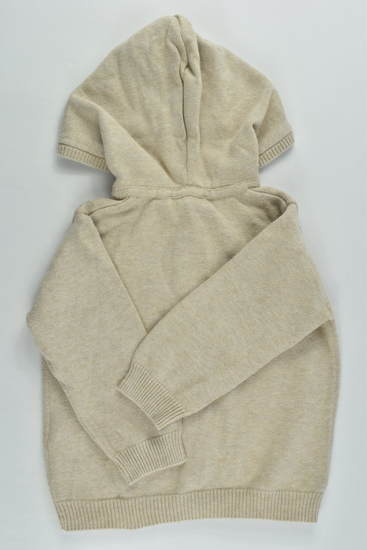 Jacadi (Paris) Size 0 (12 months, 74 cm) Knitted Hooded Jumper