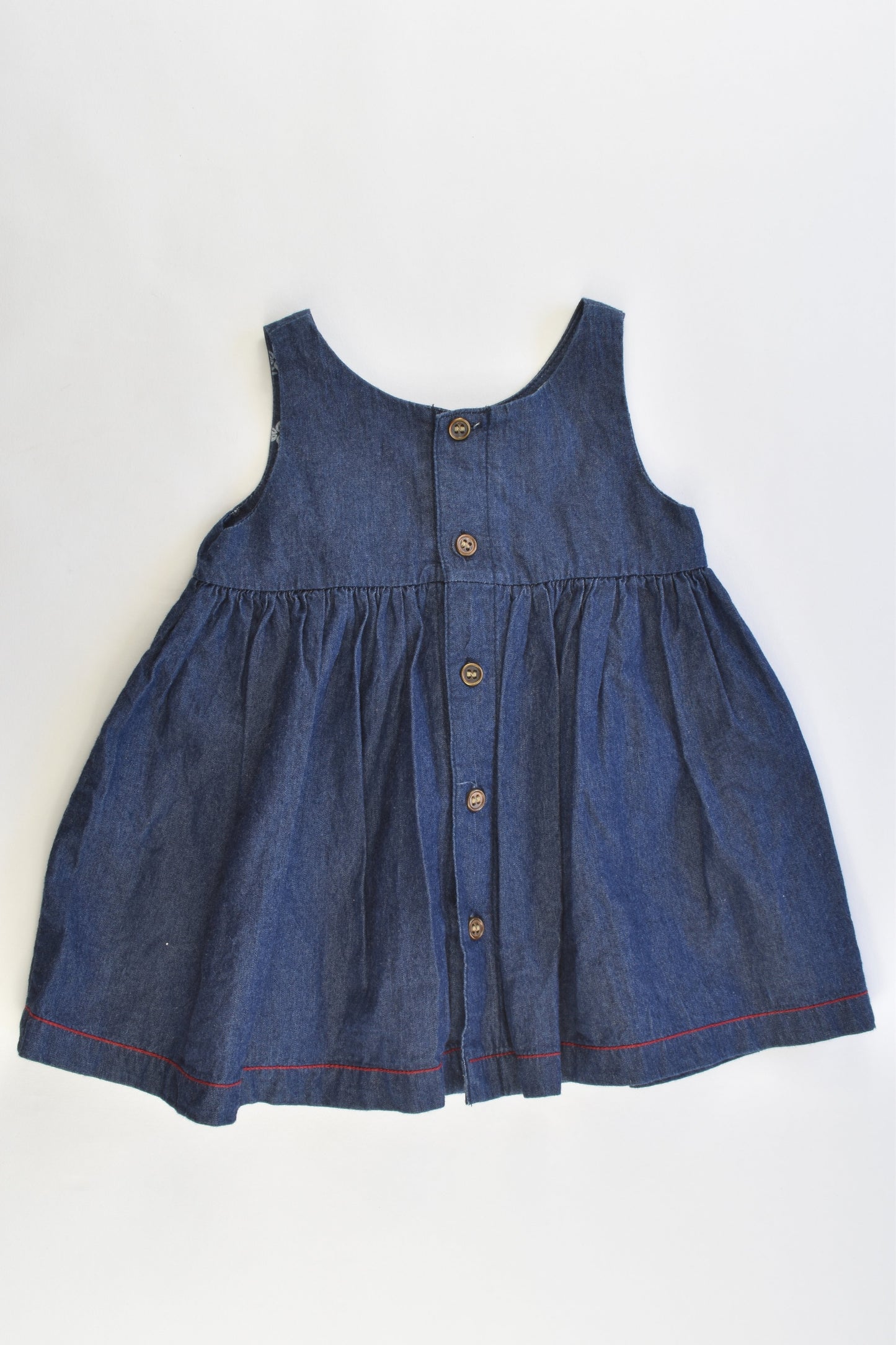 Jack & Milly Size 00 Lined Soft Denim Dress