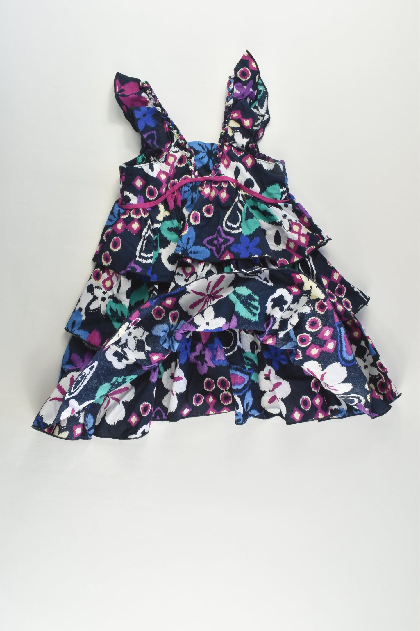 Jack & Milly Size 1 Floral Ruffle Dress