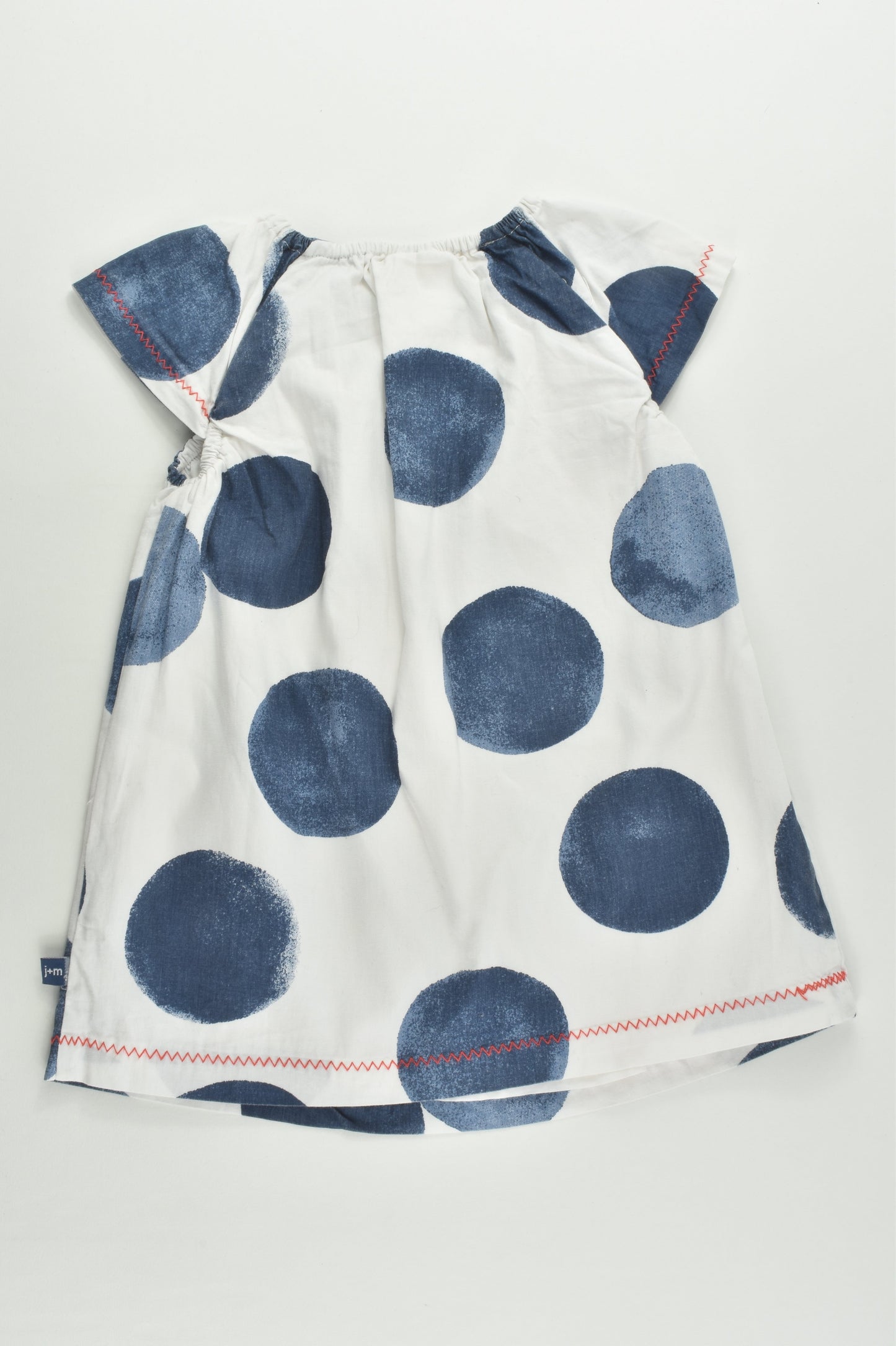 Jack & Milly Size 1 Lined Dots Dress