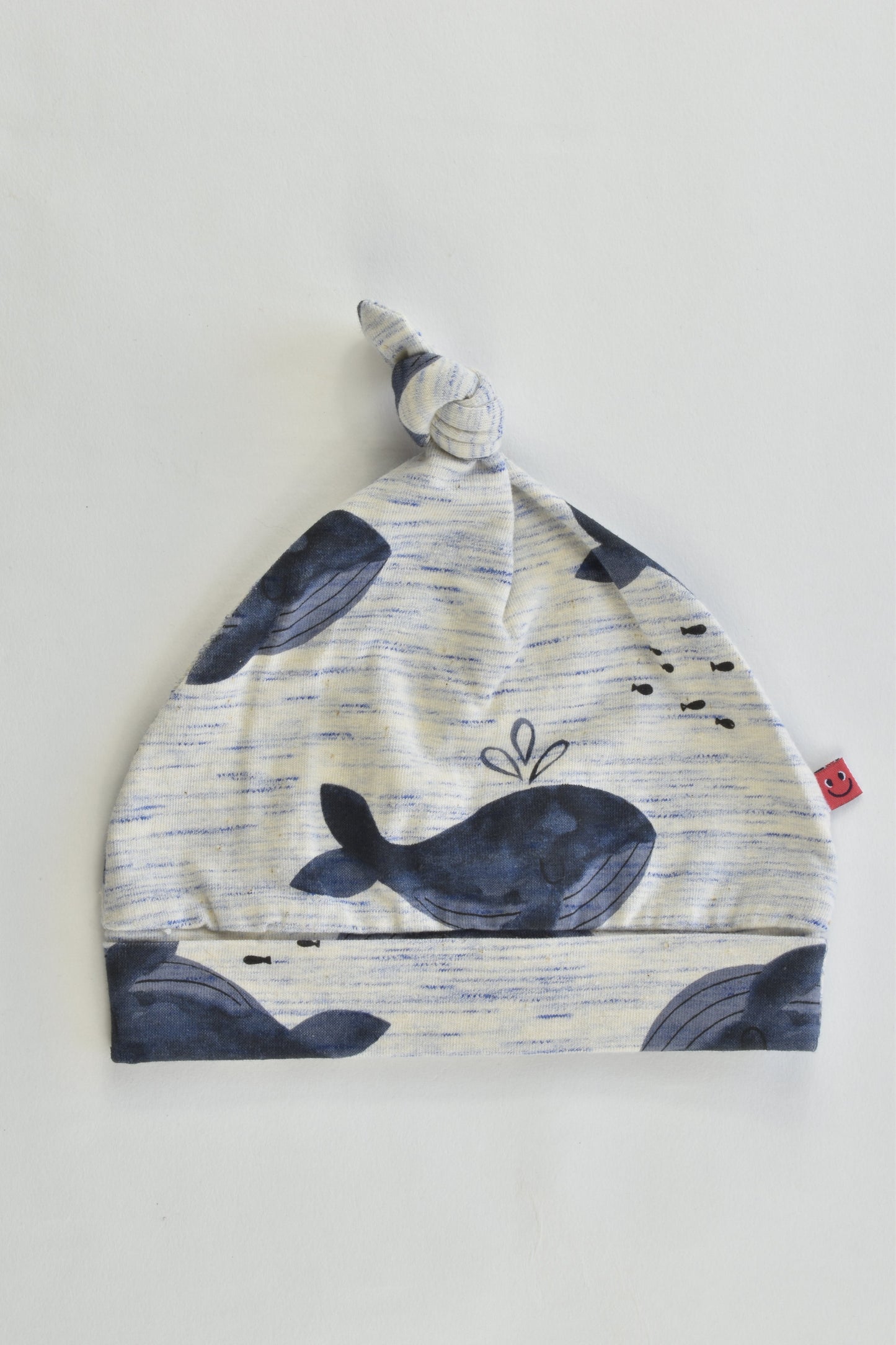 Jack & Milly Size approx 0-6 months Whale Beanie