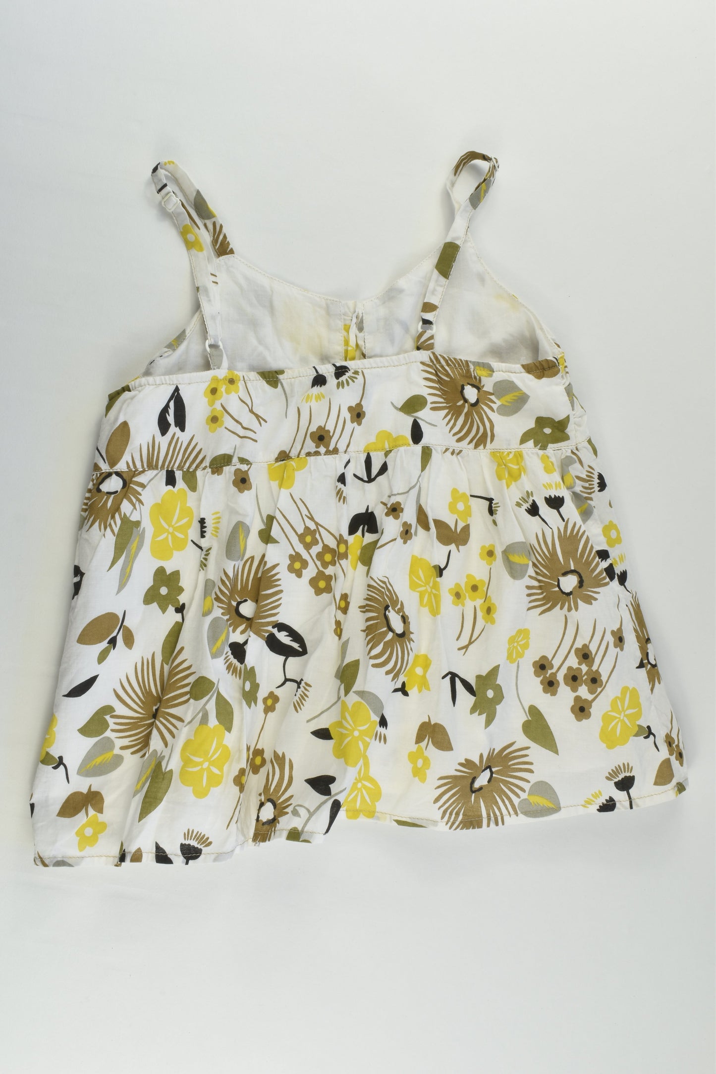 Jean Bourget Size 6 years (114 cm) Lined Floral Blouse