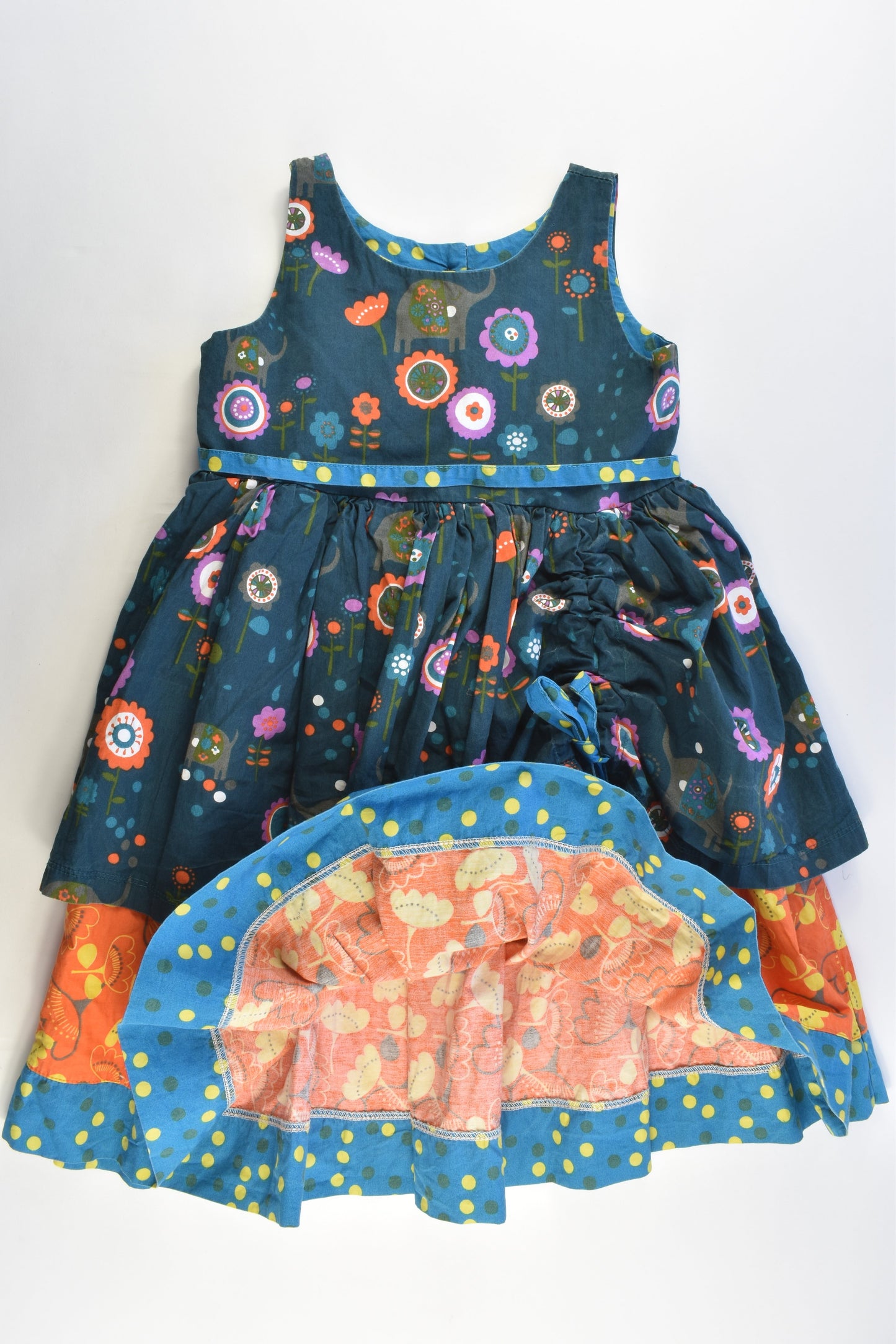 Jelly the Pug Size 6 Layered Dress