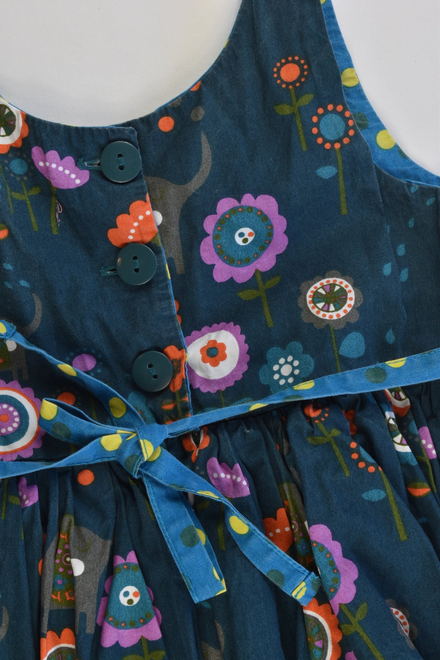 Jelly the Pug Size 6 Layered Dress