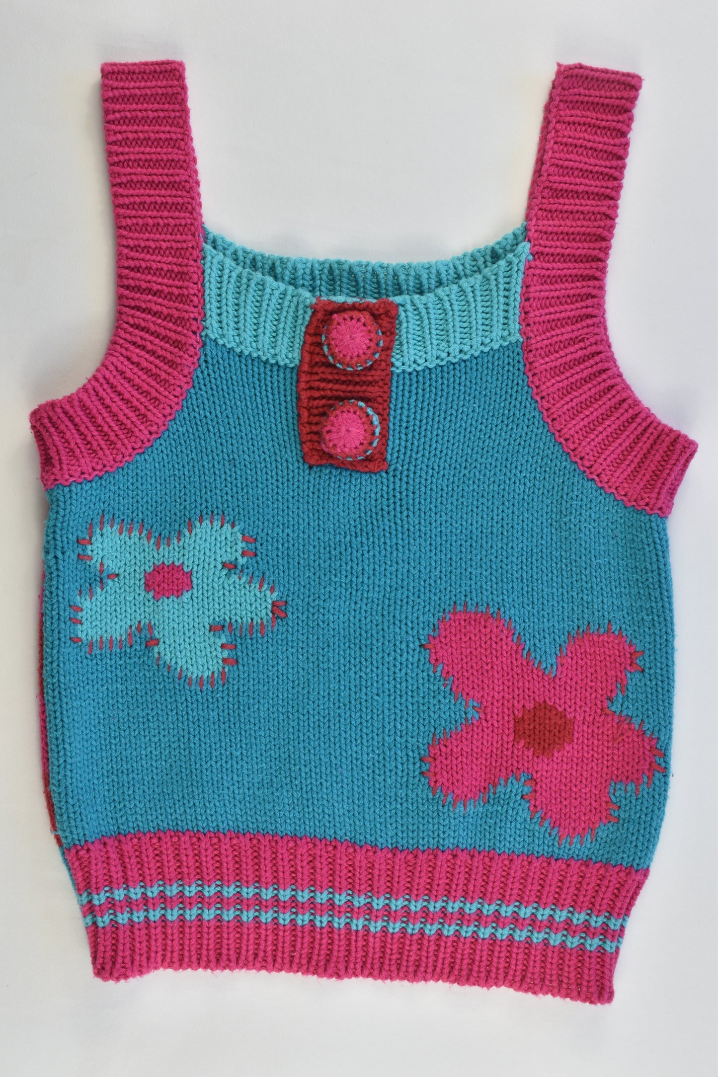 JK Kids (New Zealand) Size 3 Knitted Top/Vest