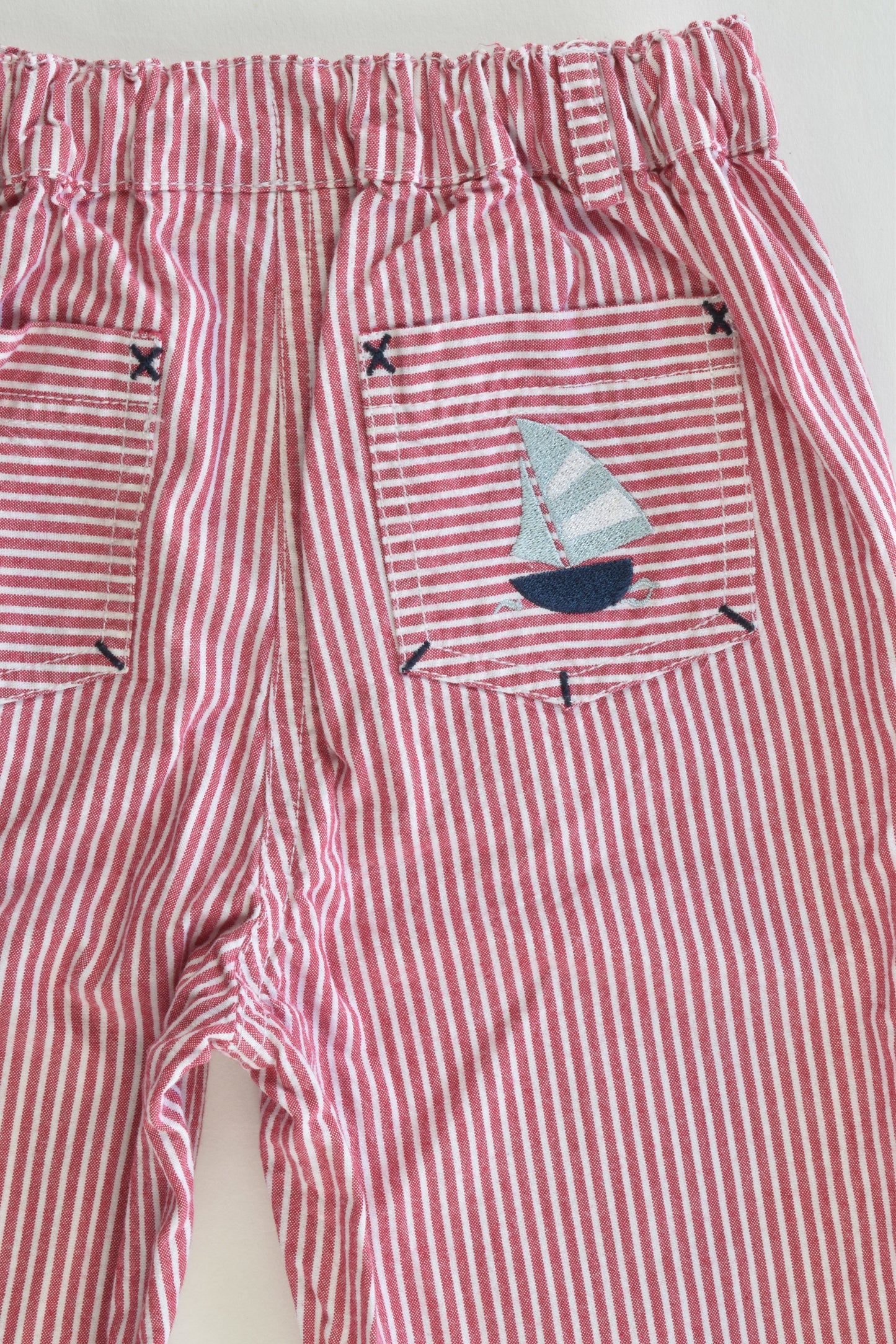 Jo Jo Maman Bébé (UK) Size 2-3 Sailor Pants