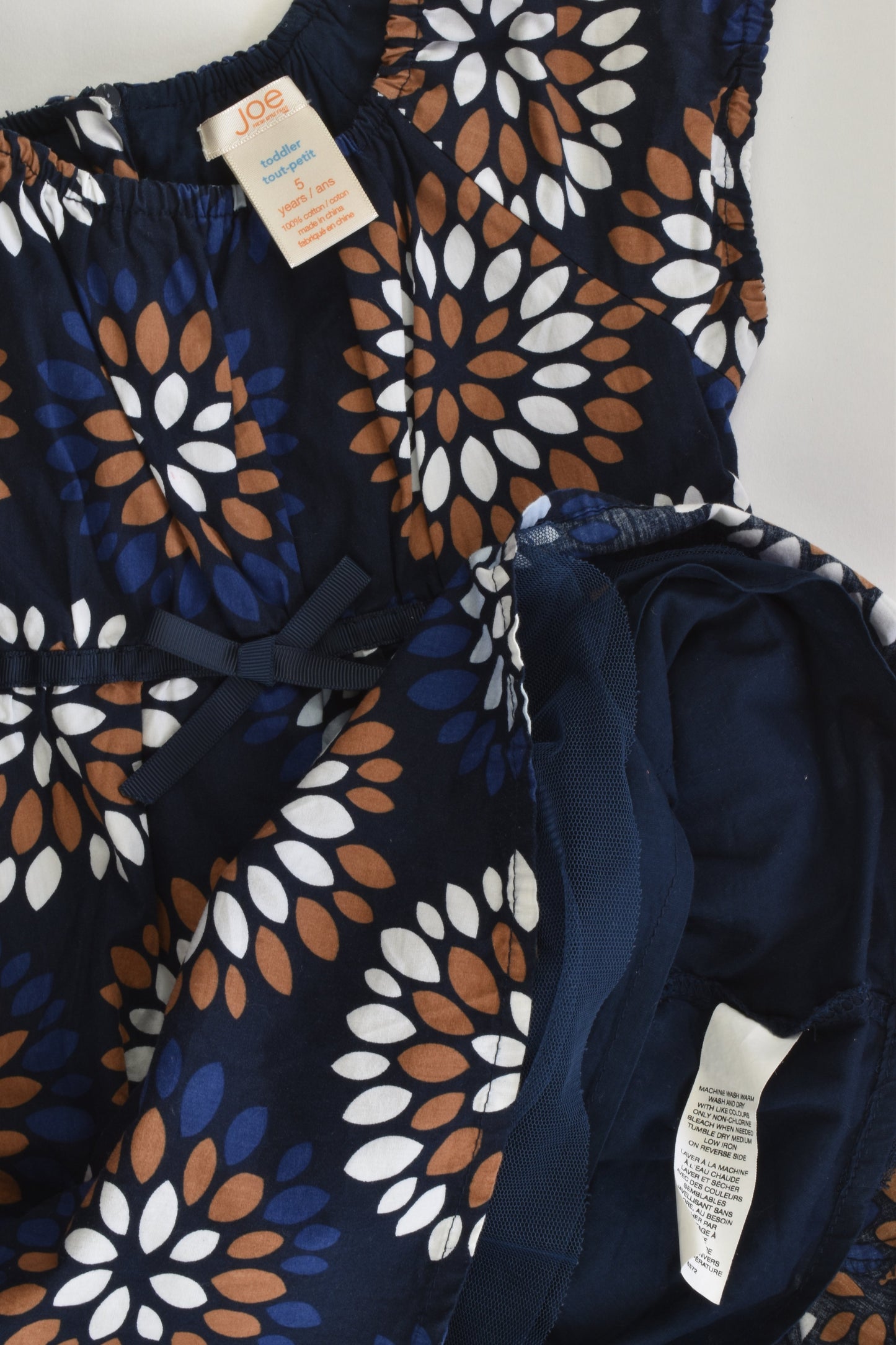 Joe Fresh Size 5 Lined Dress