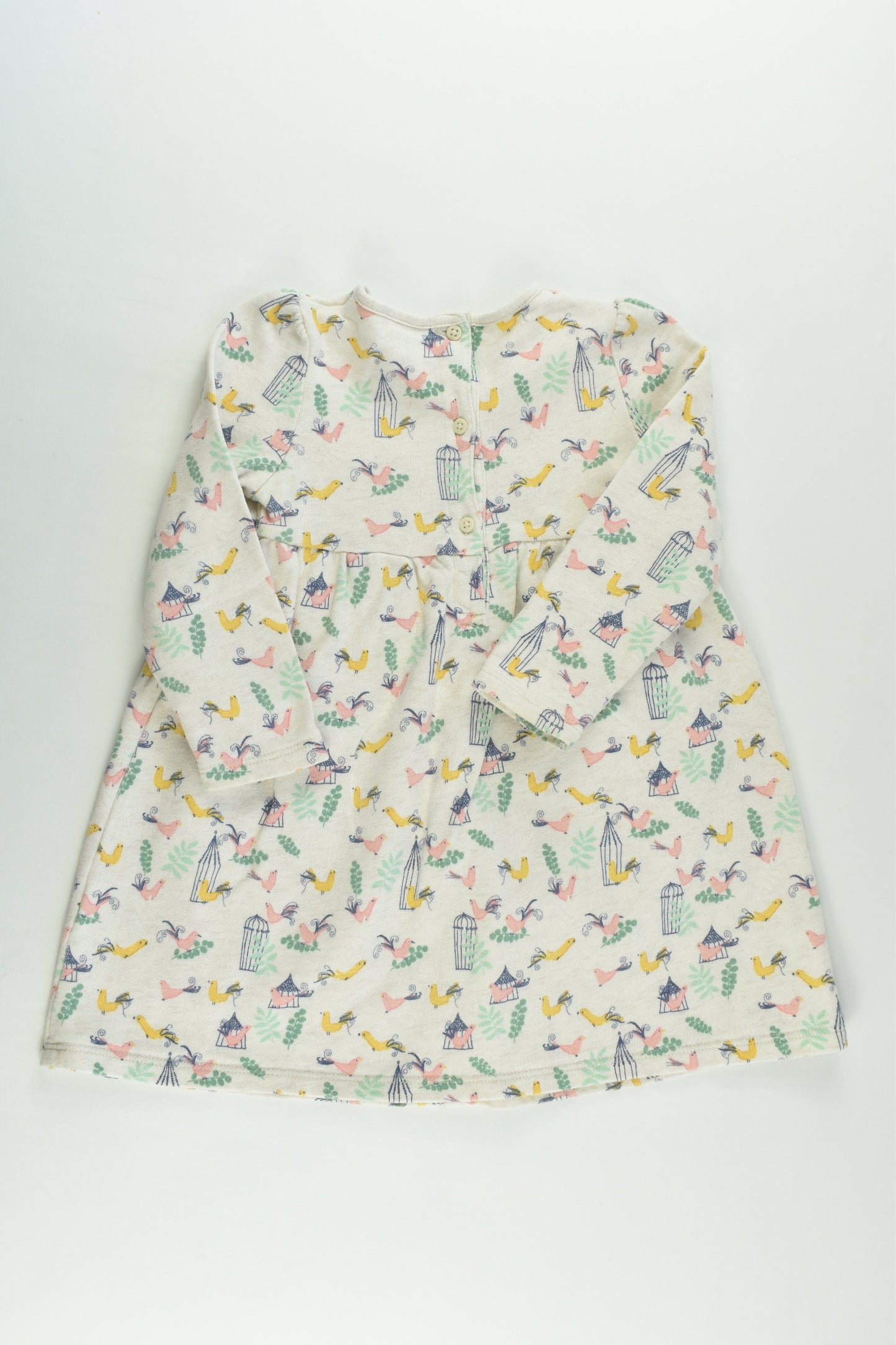 John Lewis Size 1 (12-18 months) Birds Sweater Dress