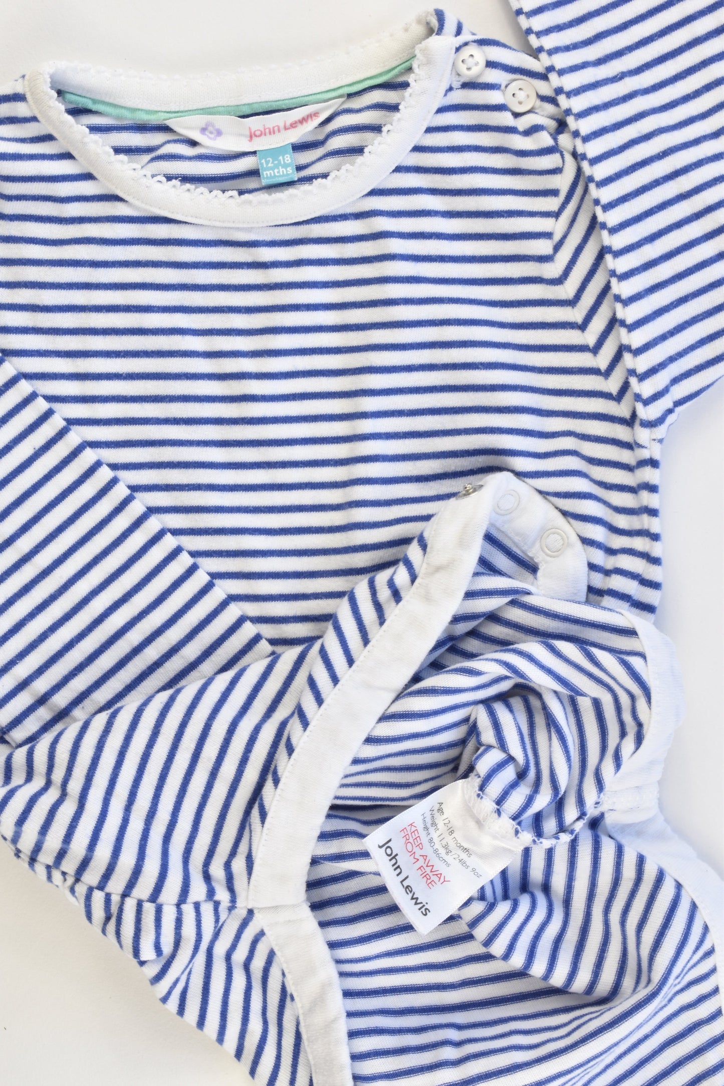 John Lewis Size 12-18 months Bodysuit