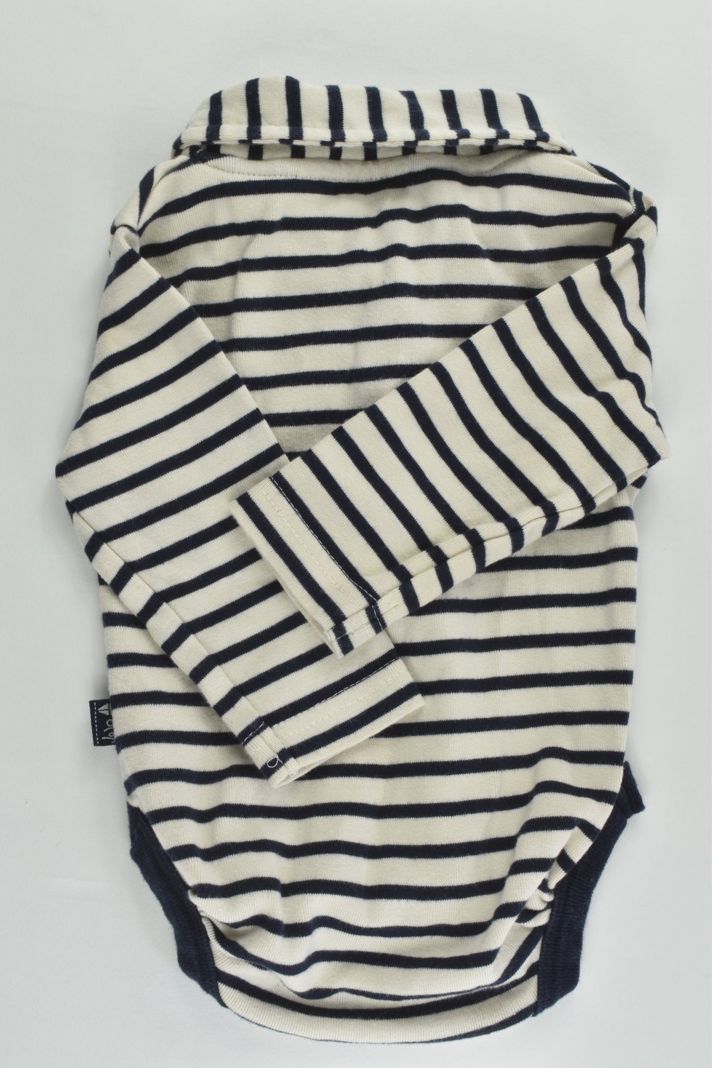 JoJo Maman Bébé Size 00 (3-6 months) Nautical Bodysuit