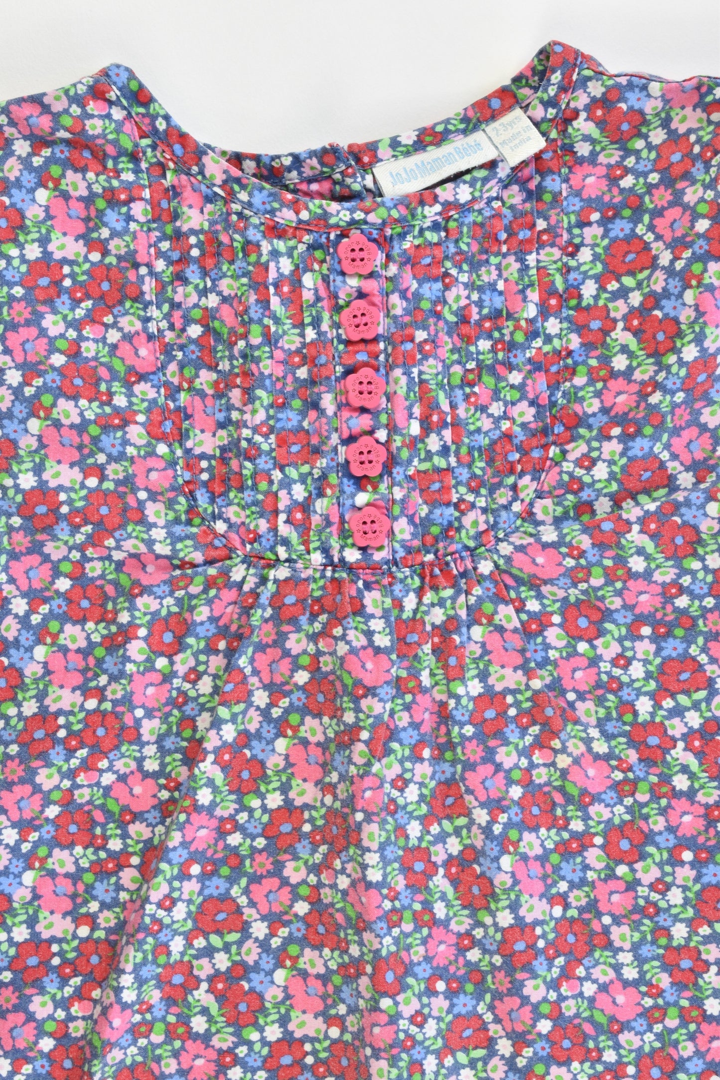 JoJo Maman Bébé Size 2-3 Floral Dress