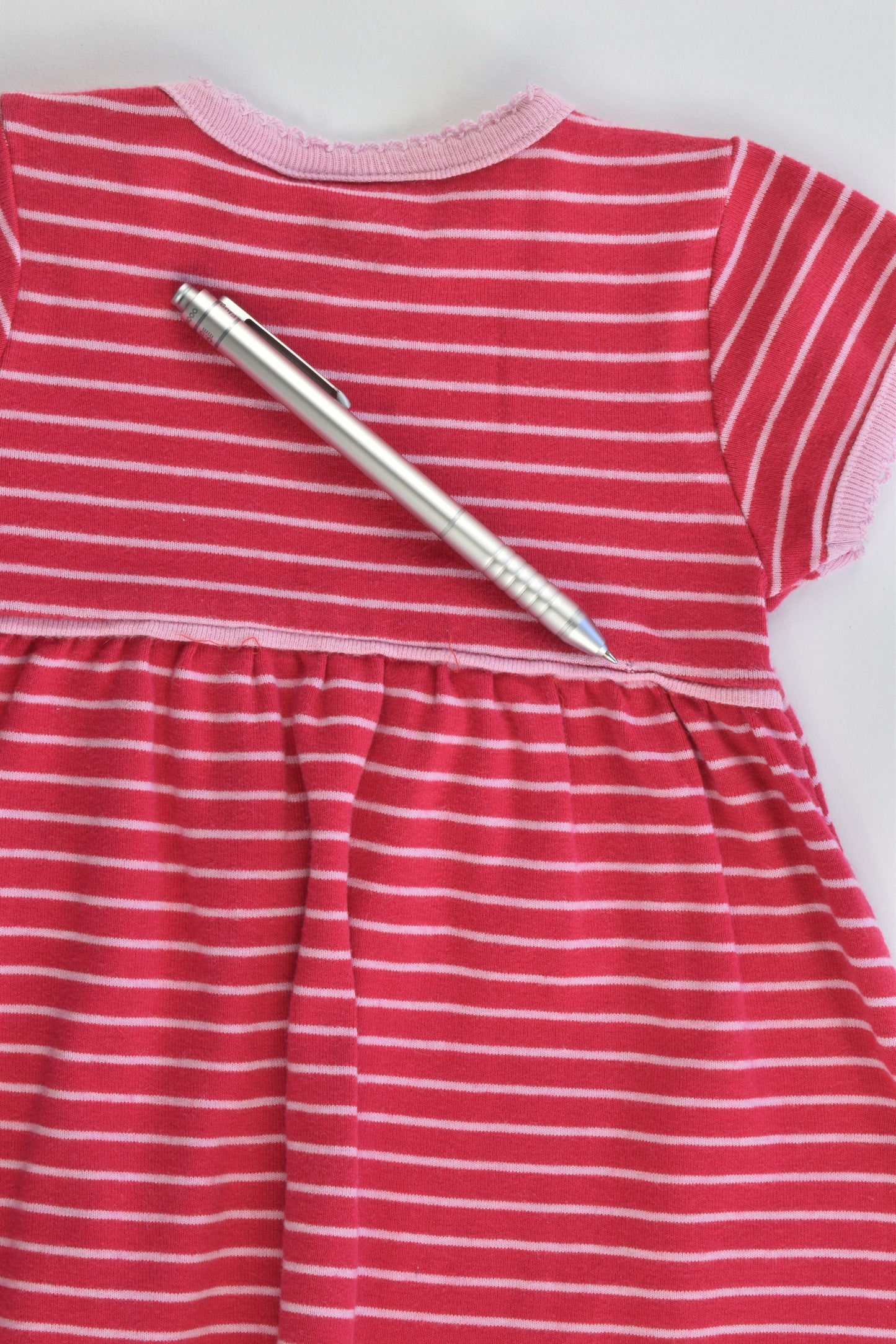 JoJo Maman Bébé (UK) Size 00 (3-6 months) Striped Dress