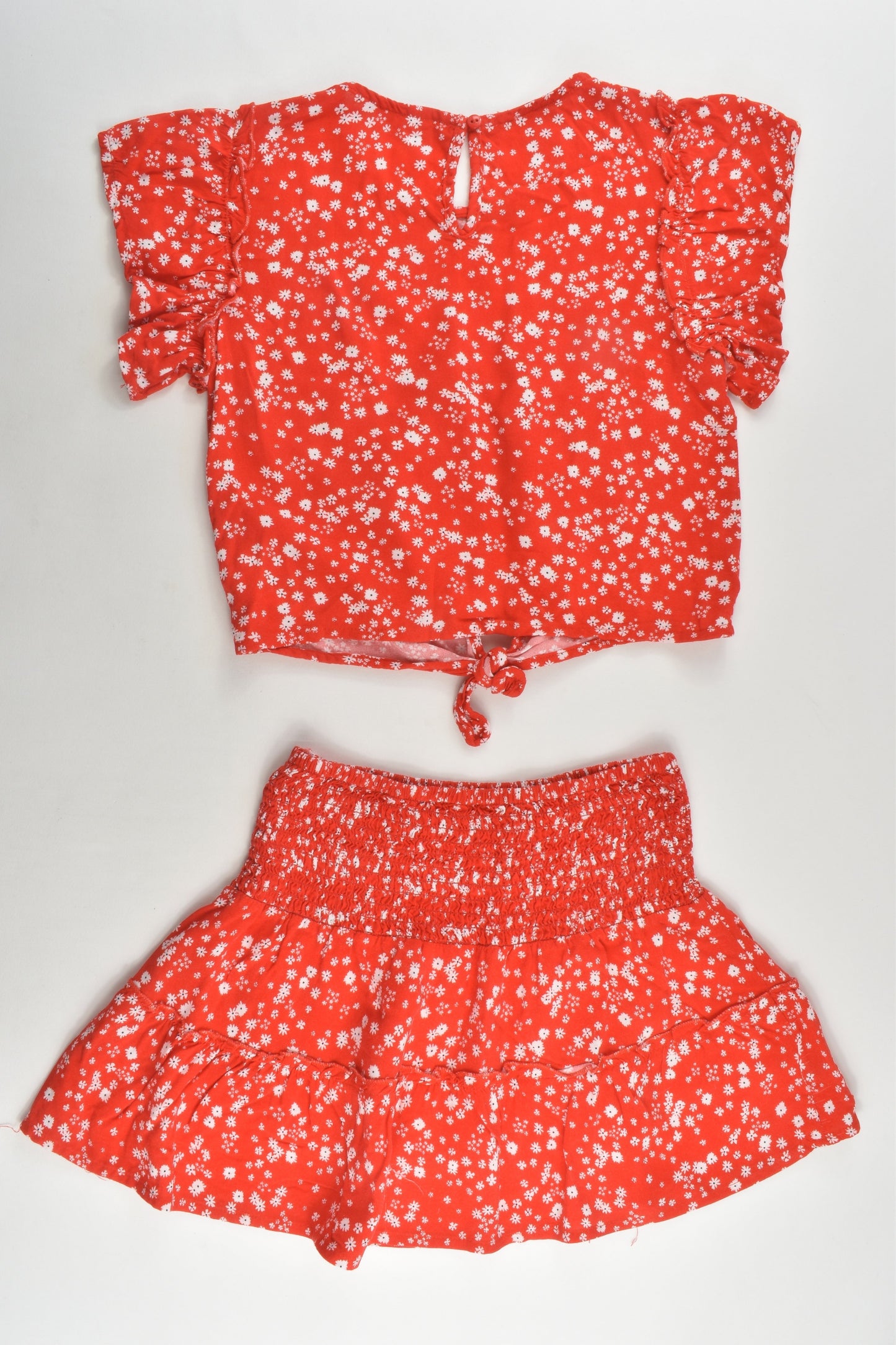K-D Size 4 Floral Viscose Outfit