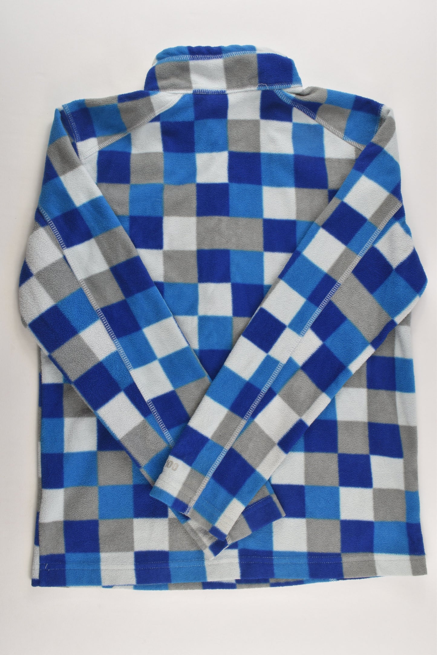 Kathmandu Size 10 Checked Fleece Jumper