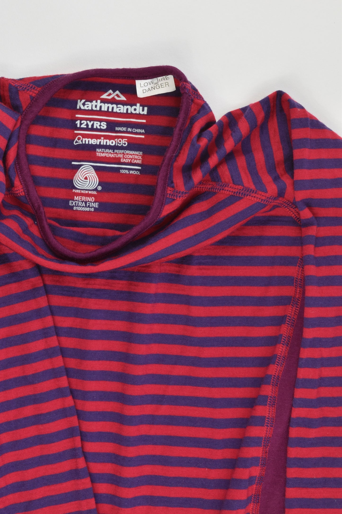 Kathmandu Size 12 Merino Wool Top