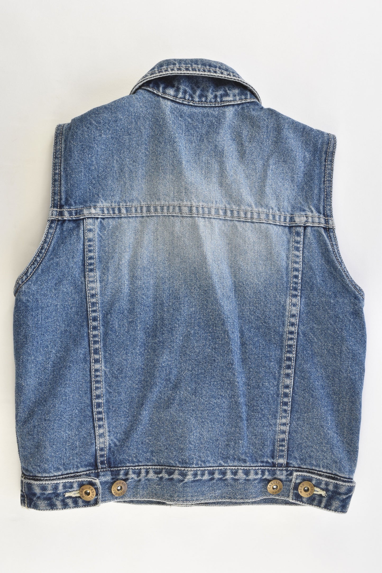 Kiabi (France) Size 6 (114 cm) Denim Vest