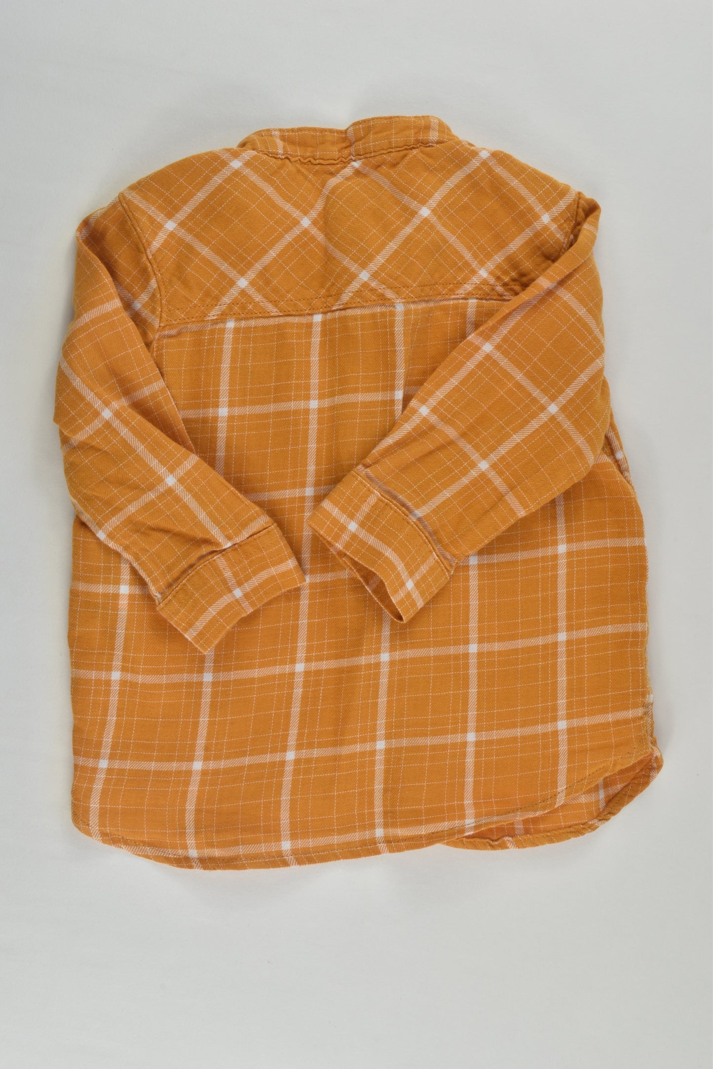Kiabi Size 00-0 (9 months, 69-72 cm) Checked Shirt