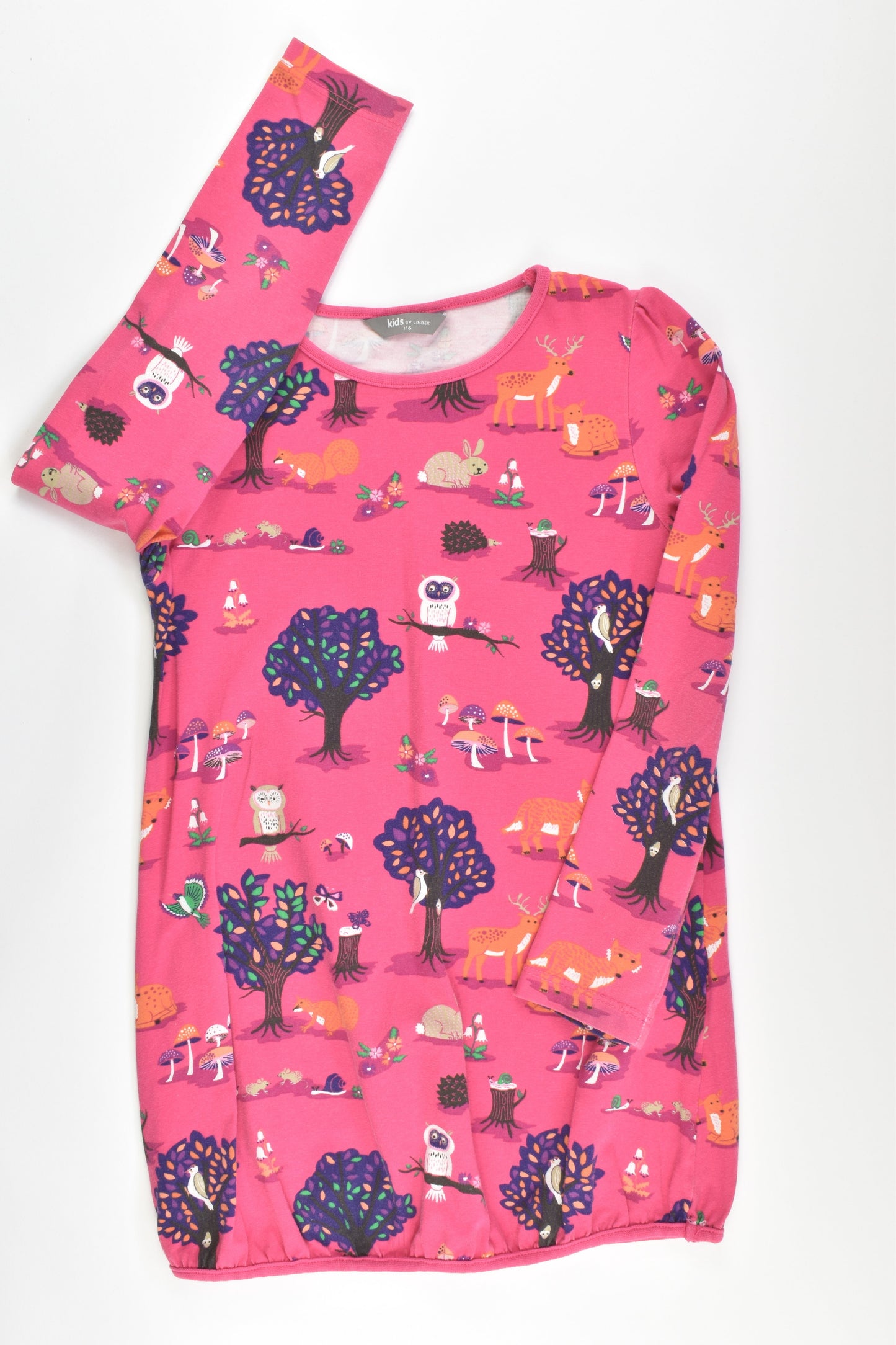 Kids By Lindex Size 5-6 Dress, long sleeves