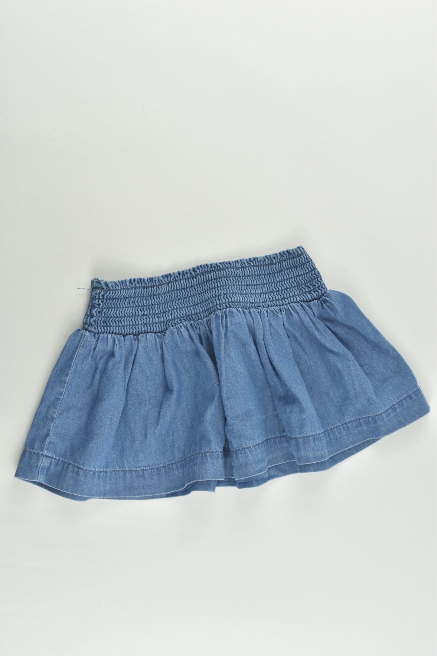 Kids & Co Size 1 Lightweight Denim Skirt