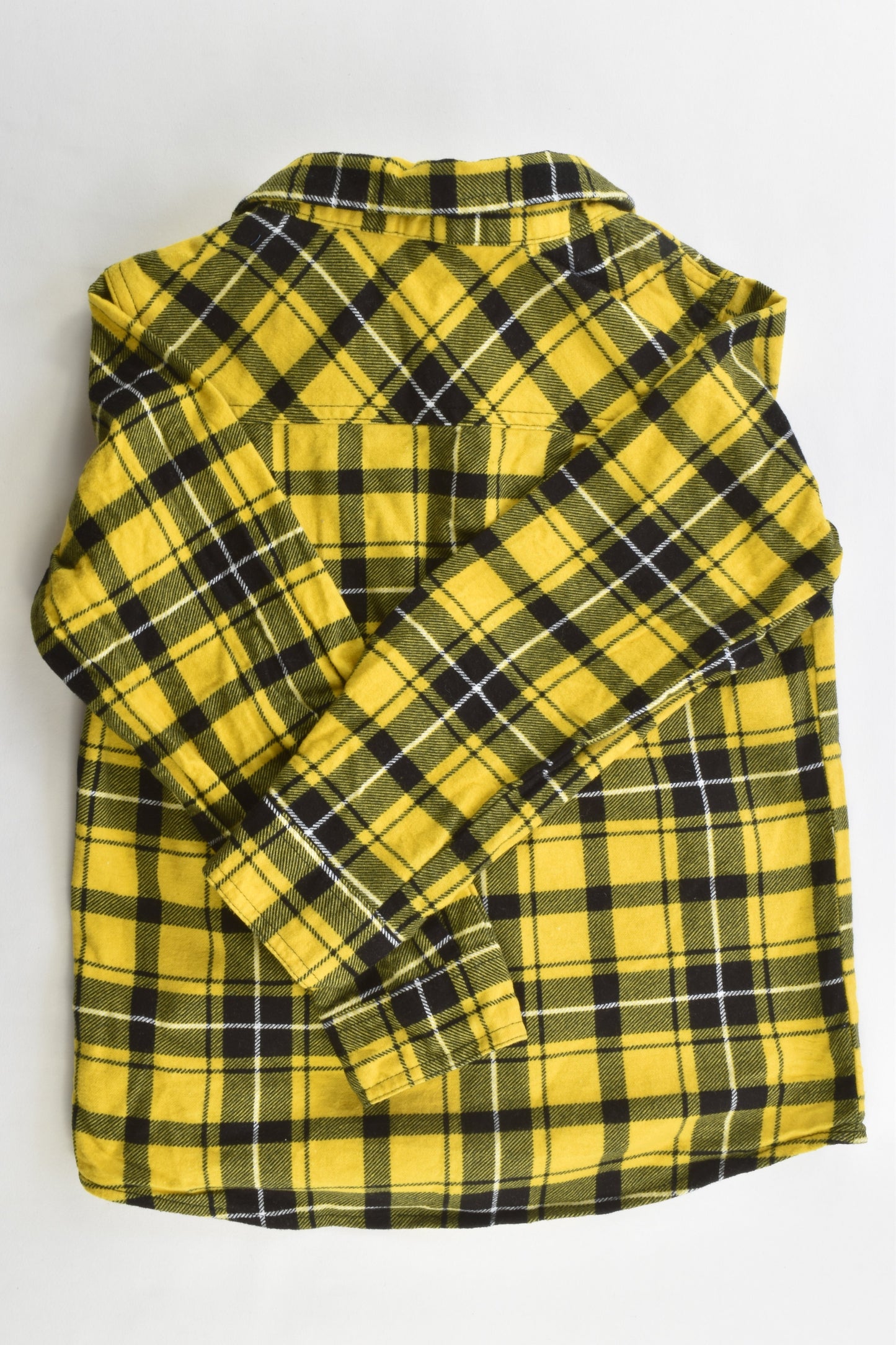Kids & Co Size 6 Checked Collared Winter Shirt