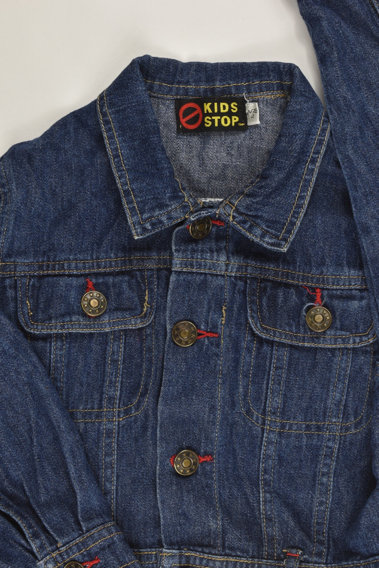 Kids Stop Size 2 Soft Denim Jacket