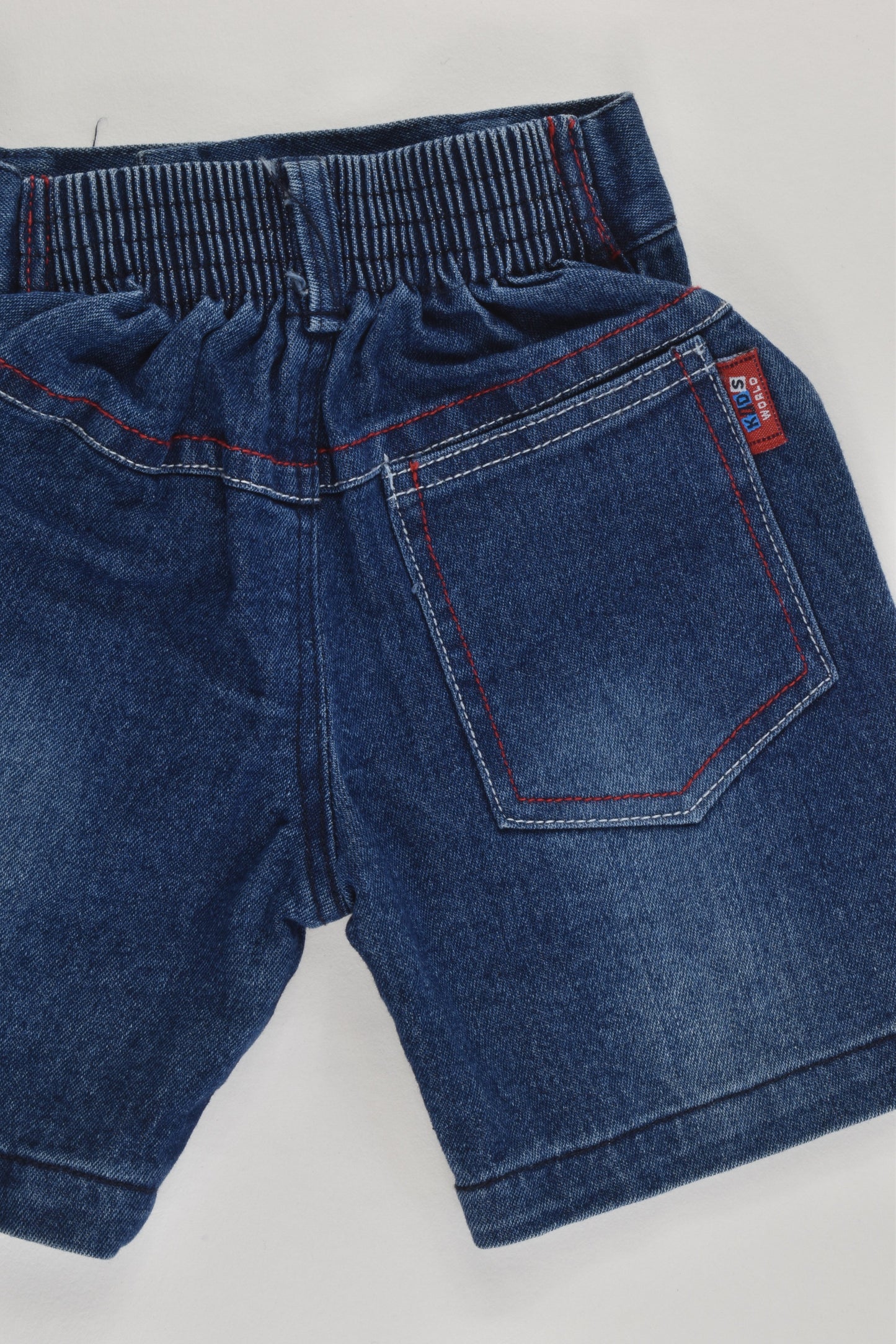 Kids World Size 0 Slim Fit Waist Denim Shorts