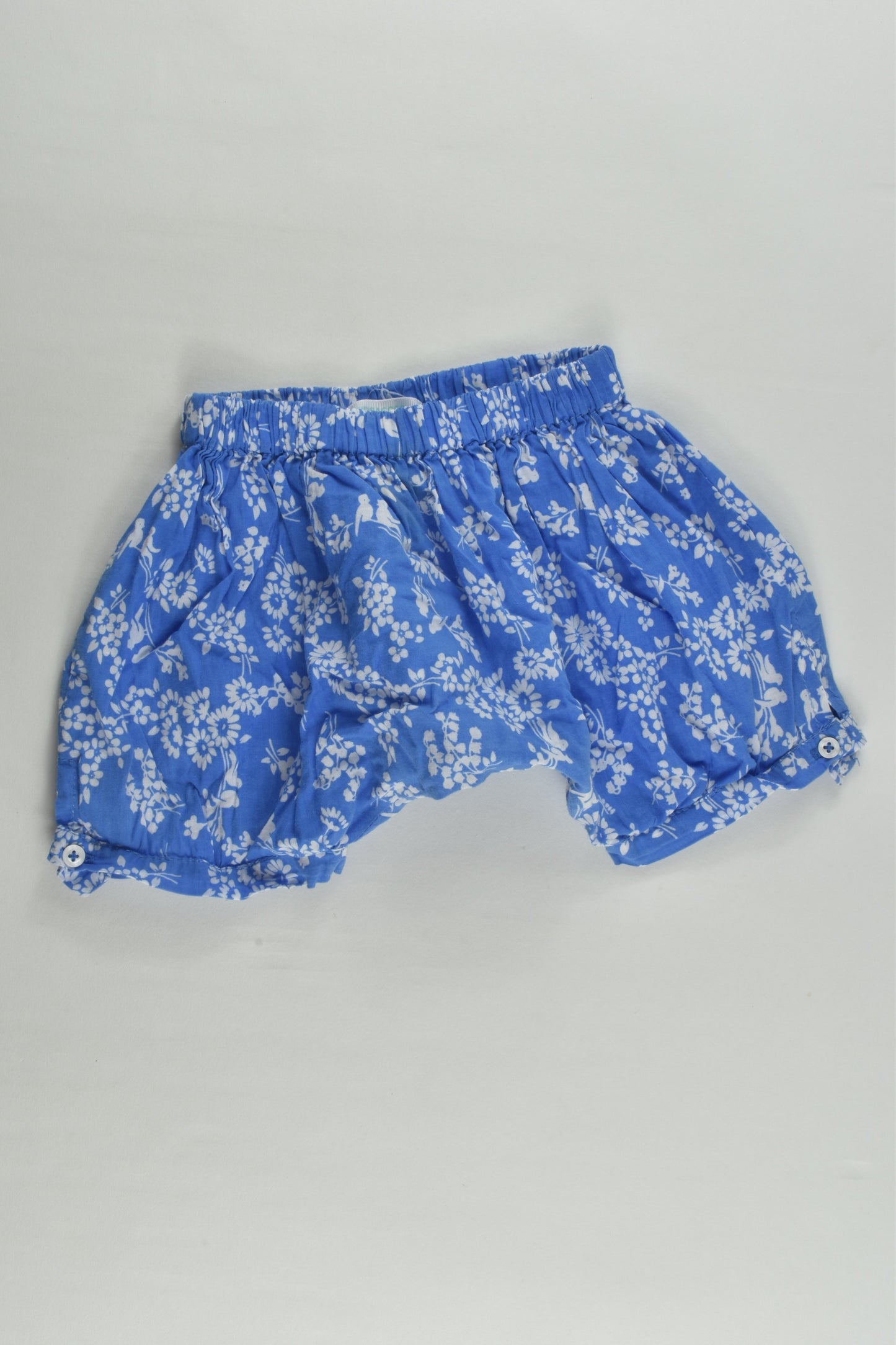 Kidsagogo Size 00 (6 months) Flowers and Birds Harem Shorts