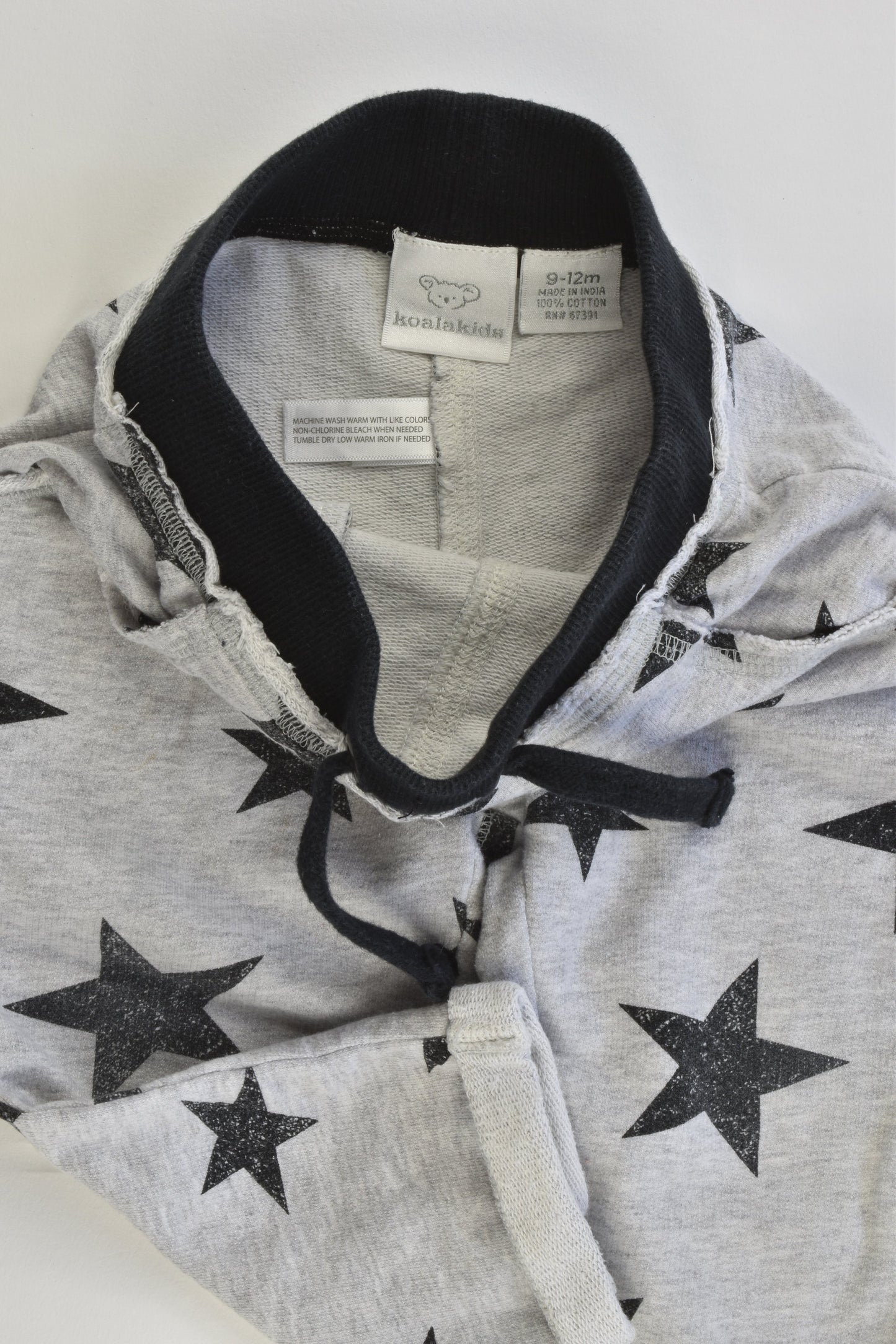 Koala Kids Size 0 (9-12 months) Stars Track Pants