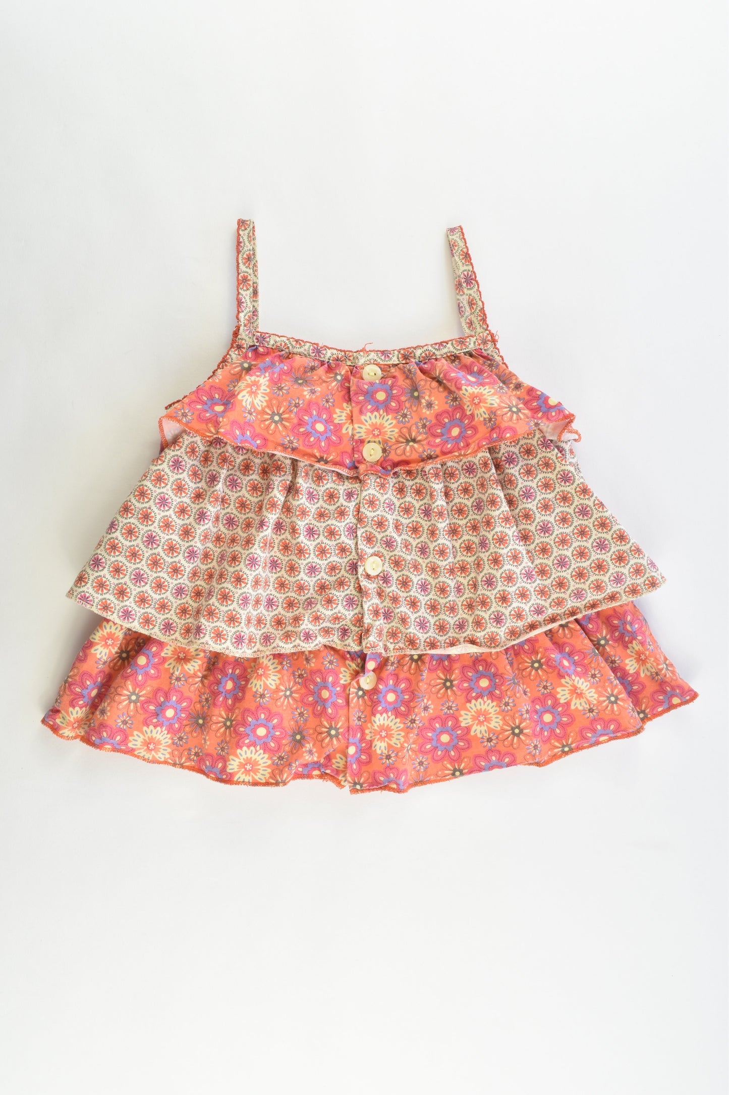 Kute Size 2-3 years (98 cm) Ruffle Top