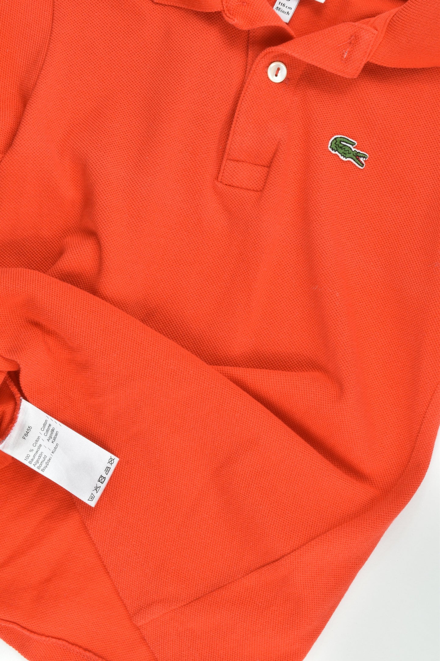 Lacoste Size 6 Collered T-shirt