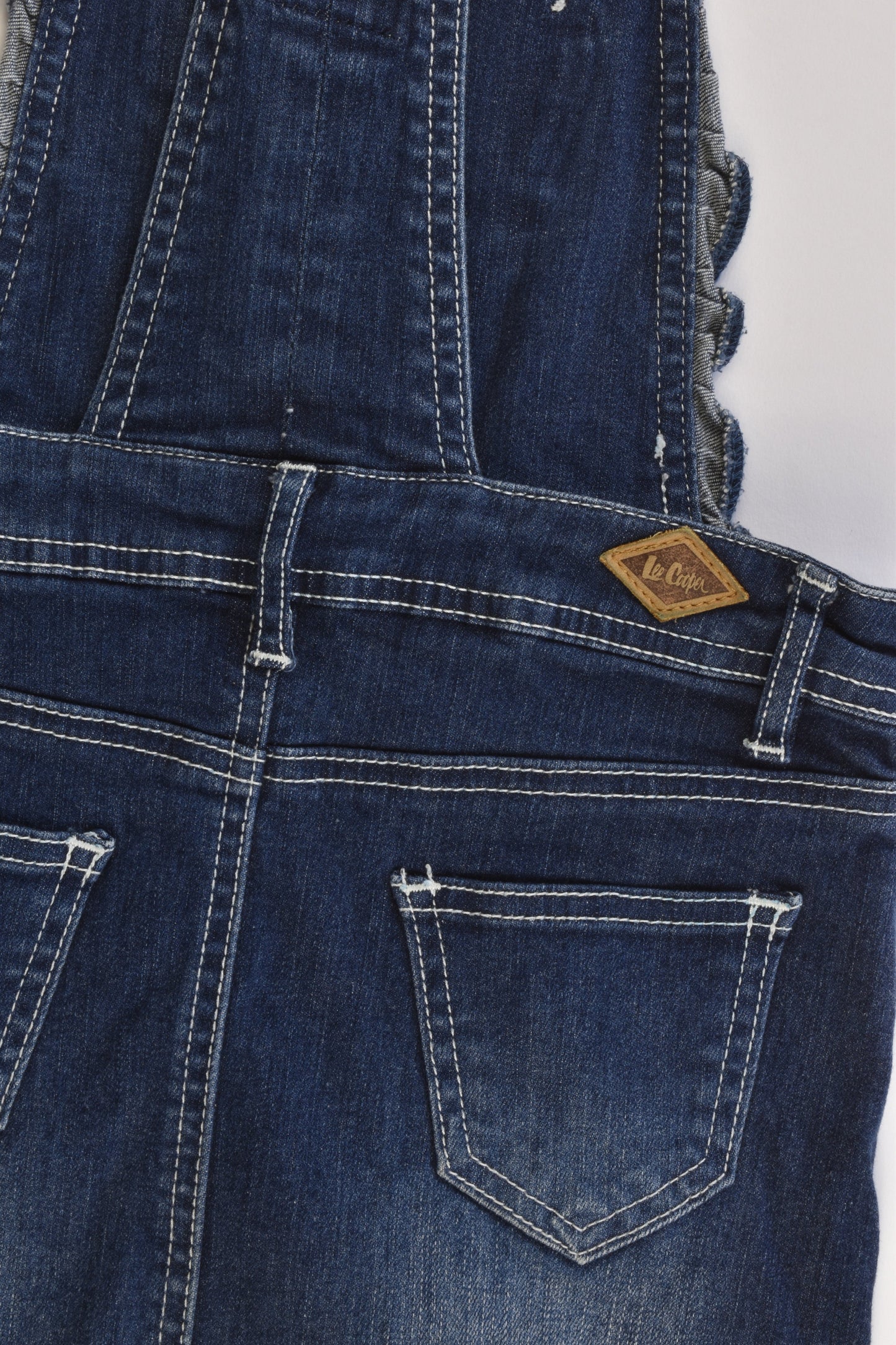 Lee Cooper Size 5 Stretchy Denim Dress with Love Heart Pocket at the Front