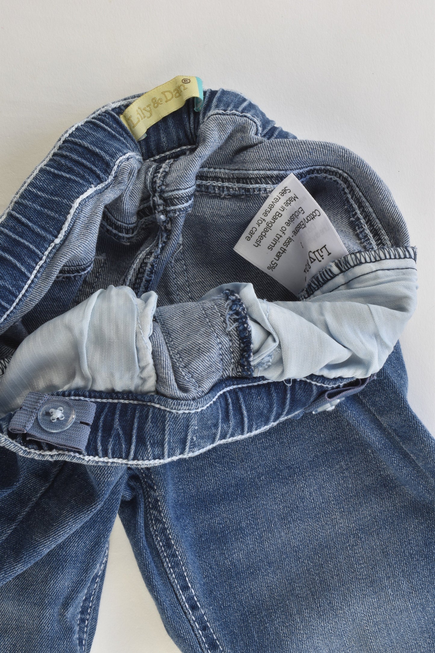 Lily & Dan Size 3 Stretchy Denim Pants