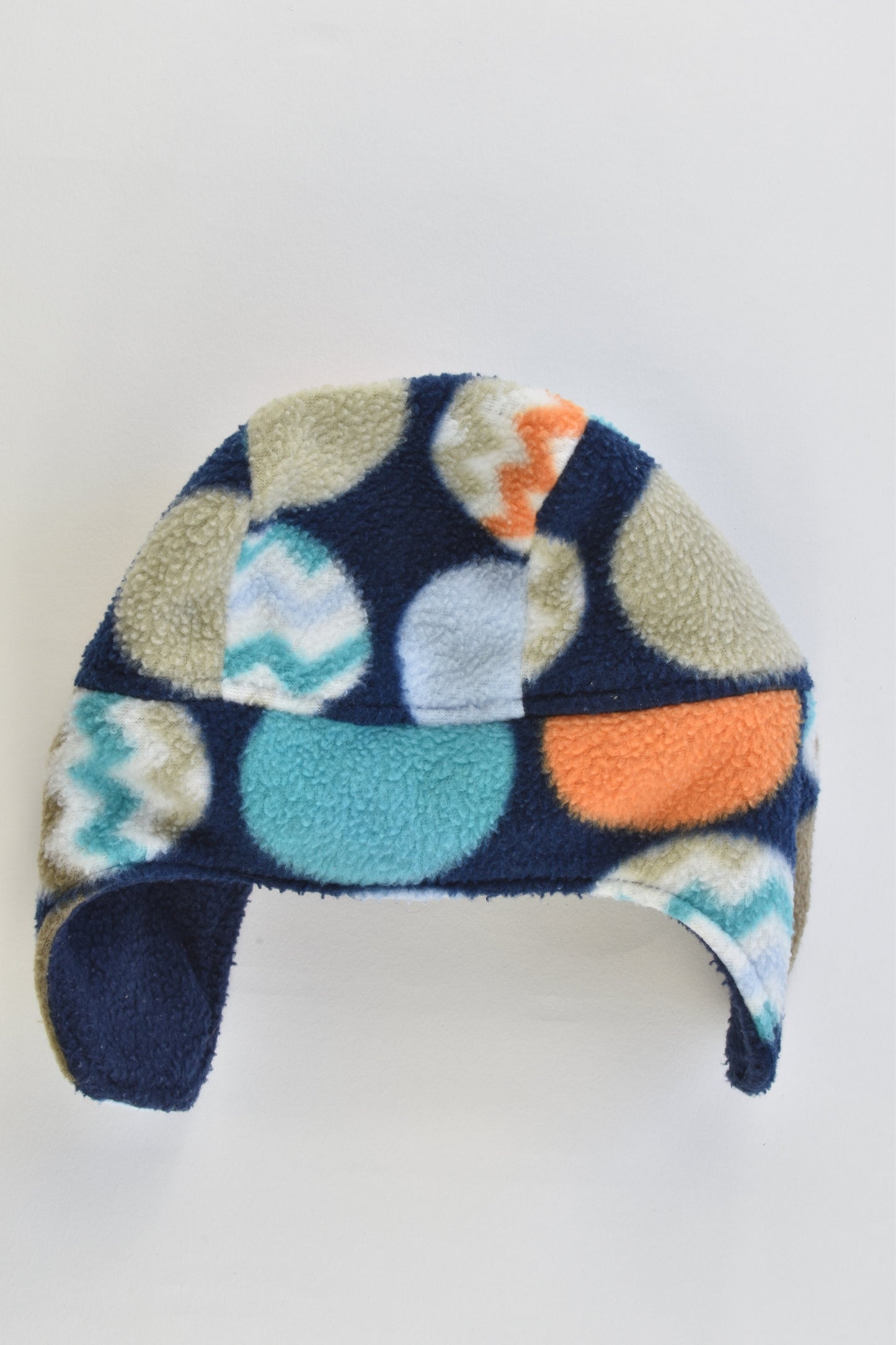 Little Goo Goo Size approx 00-0 Handmade (?) Fleece Beanie