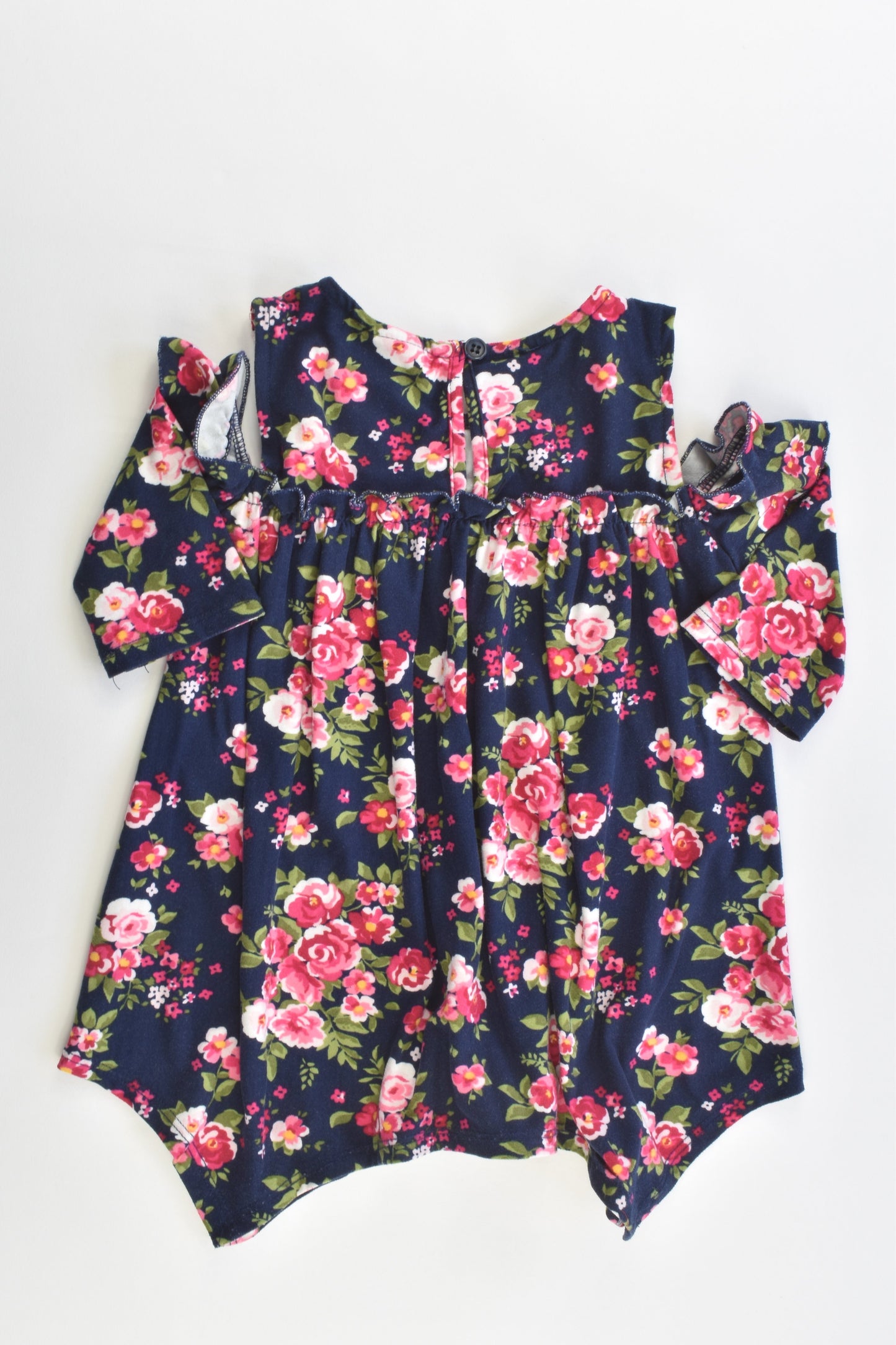 Little Lass Size 3 Roses Blouse