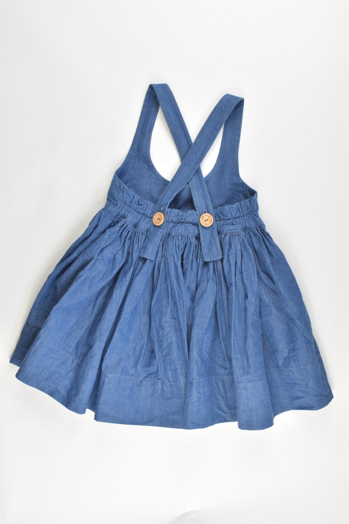 Love Milla Size 4 Soft Denim Dress