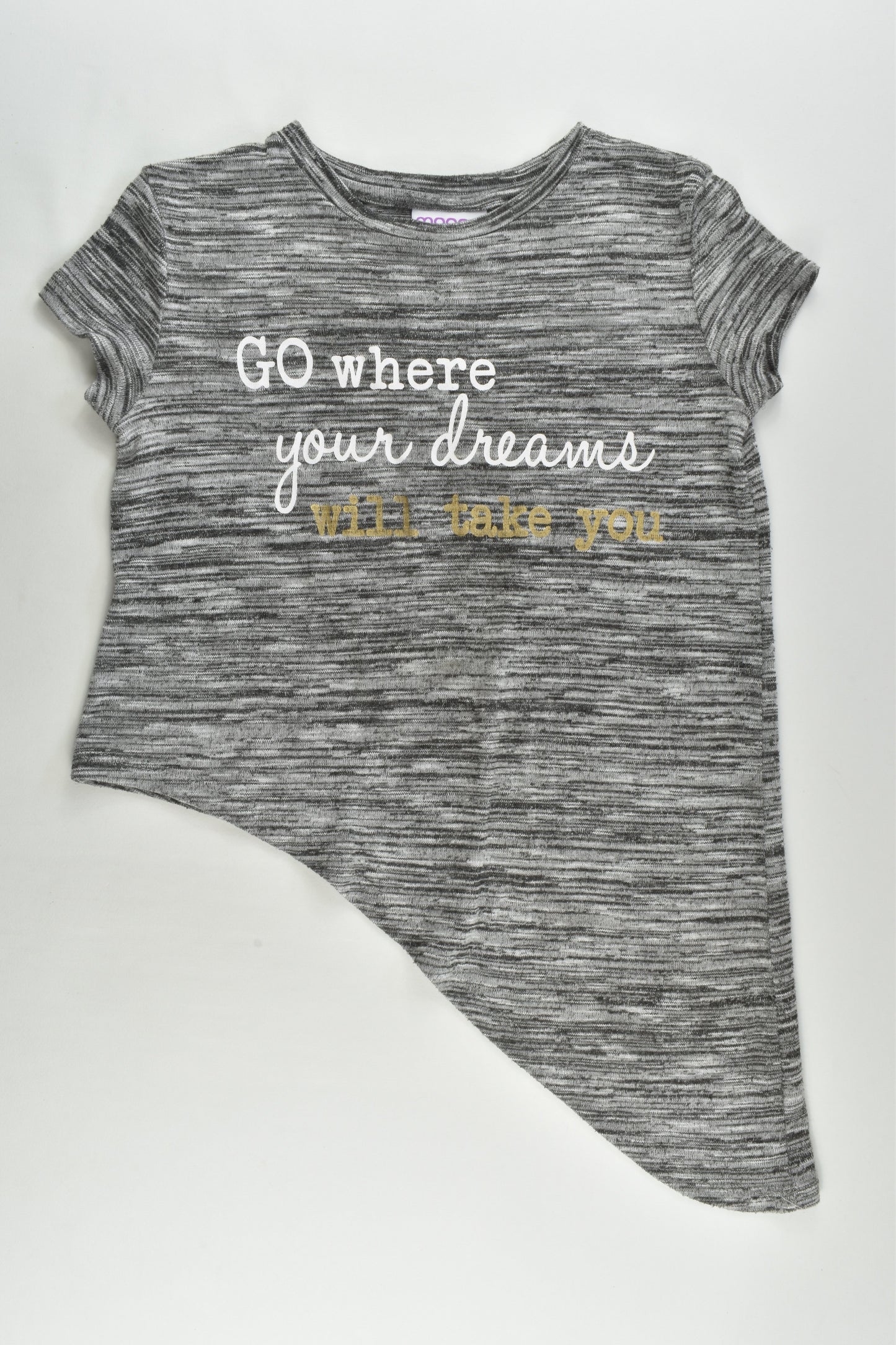 Mango Size 8 'Go Where Your Dreams Will Take You' T-shirt