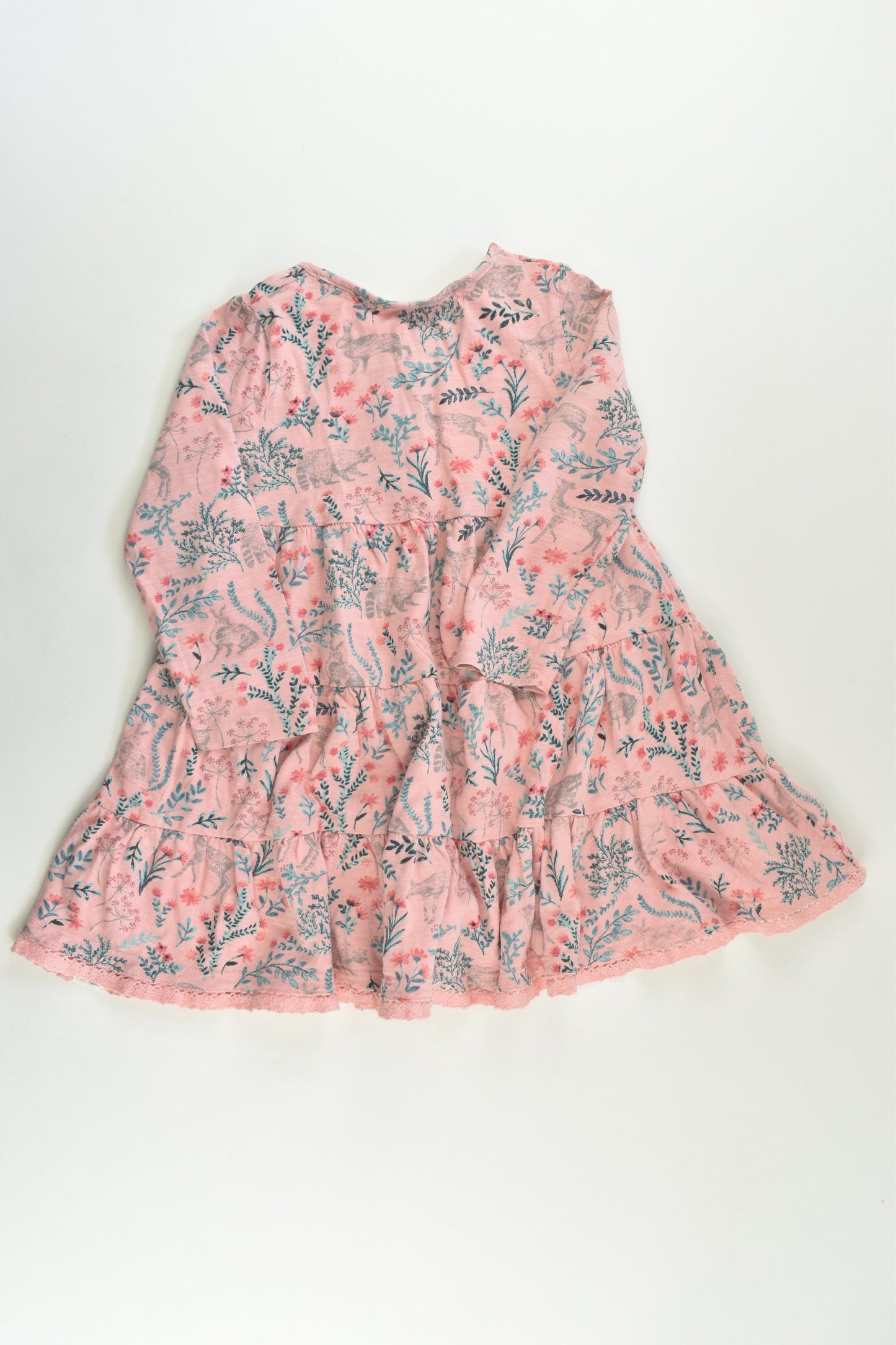 Mantaray by Debenhams Size 2-3 (98 cm) Plants and Forest Animals Dress