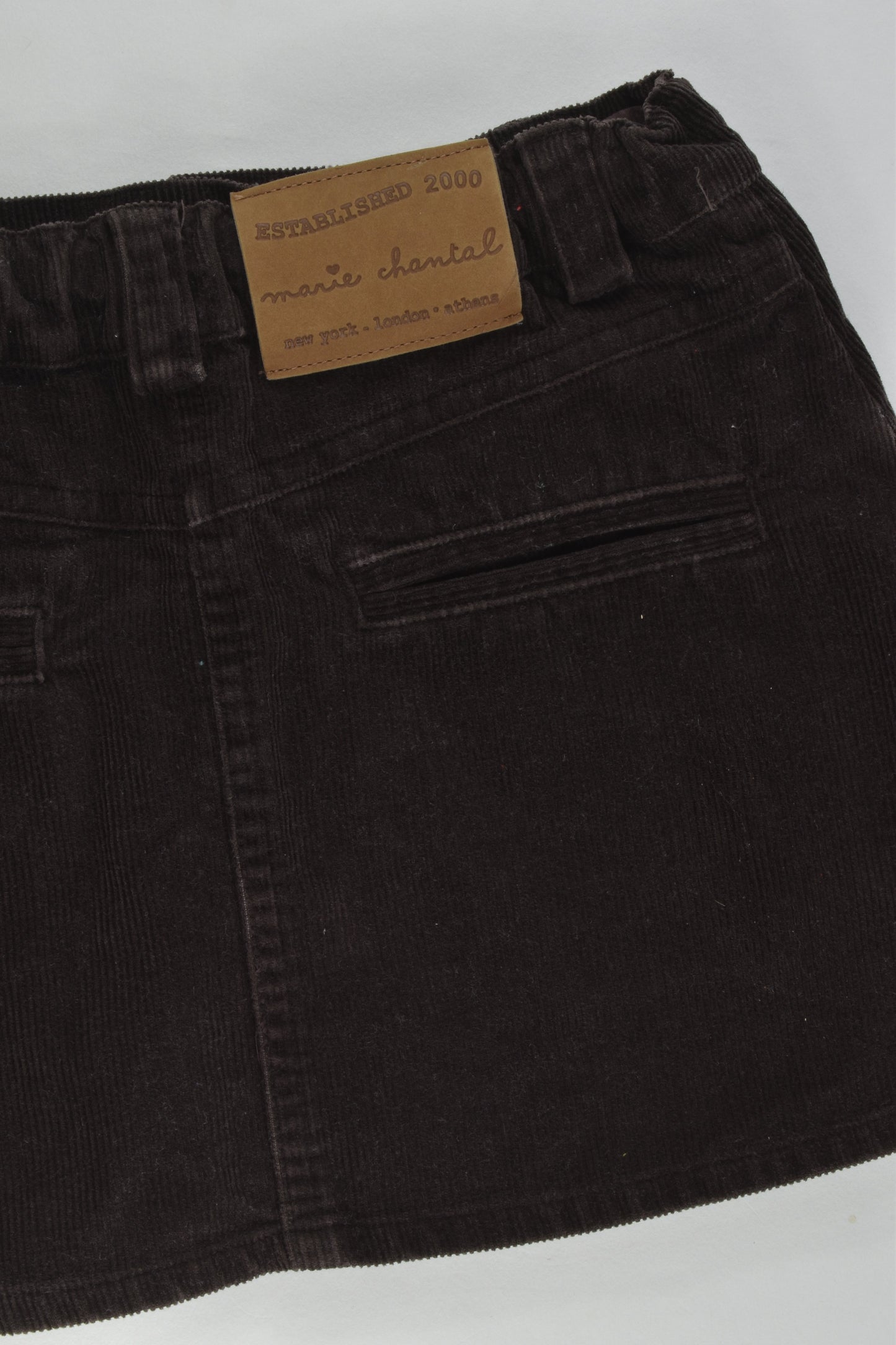 Marie Chantal Size 6-8 Cord Skirt