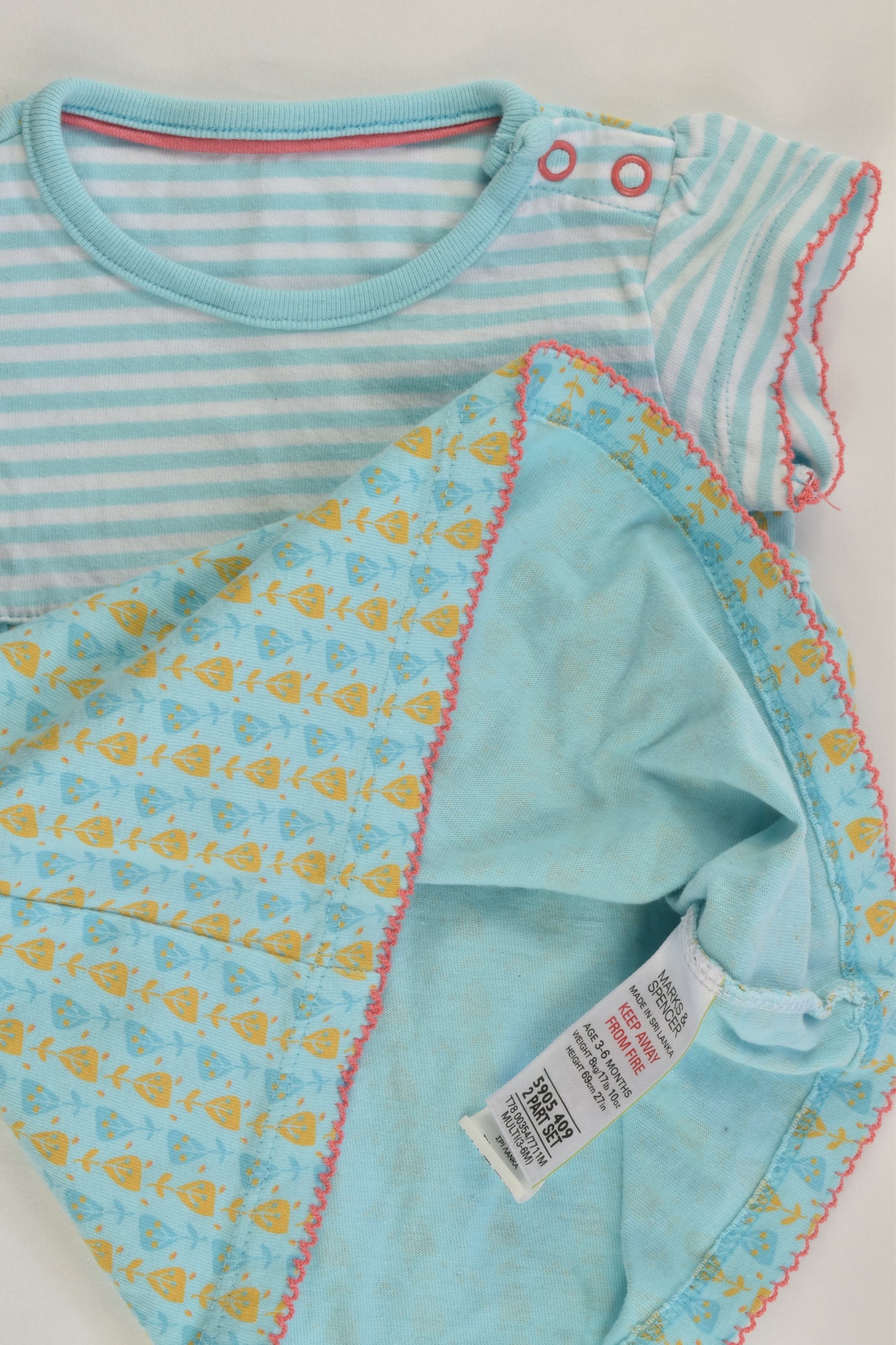Marks & Spencer Size 00 (3-6 months) Dress/Tunic