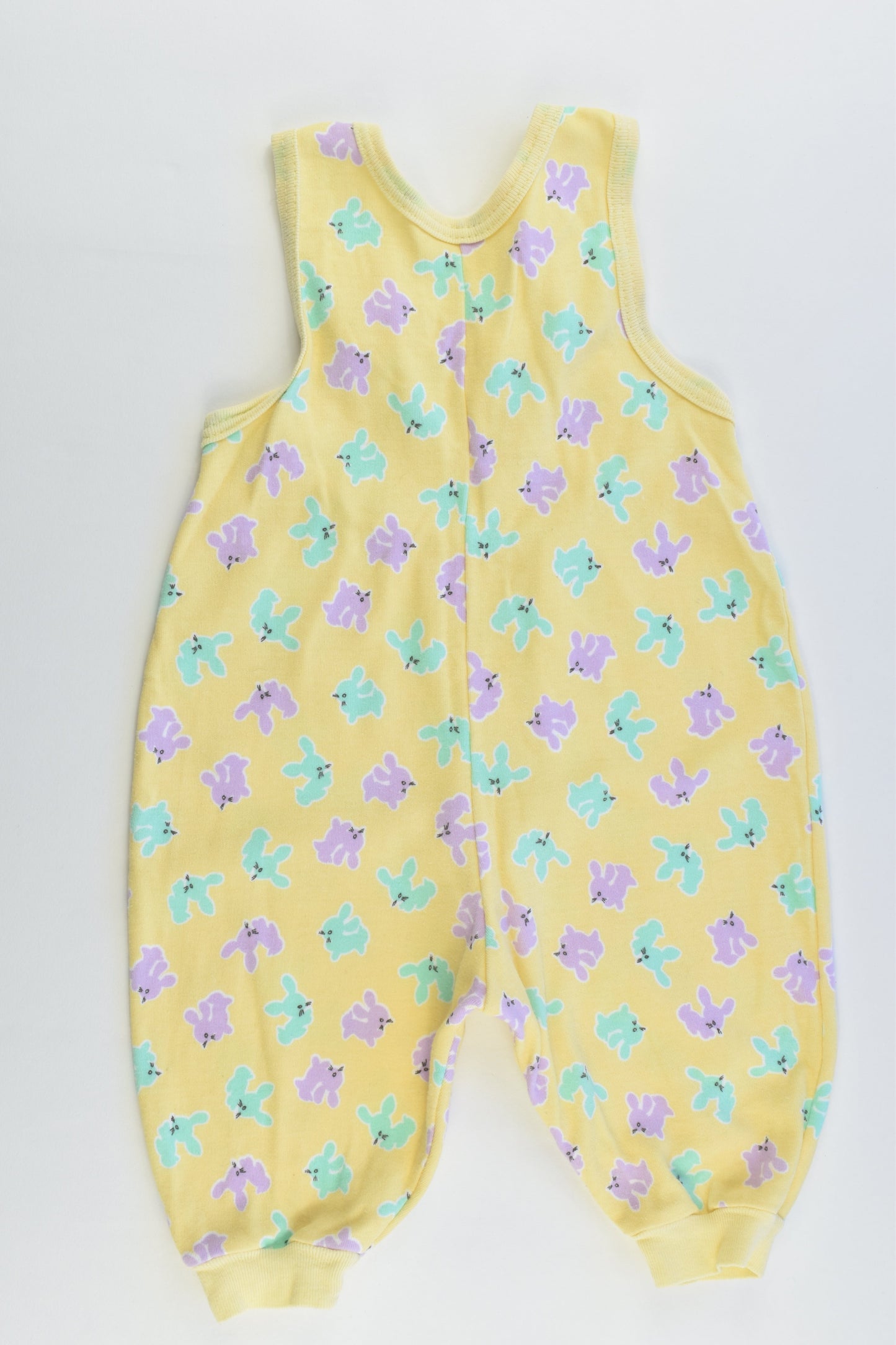 Marlon (Finland) Size 000 (60 cm) Bunnies Cotton Overalls