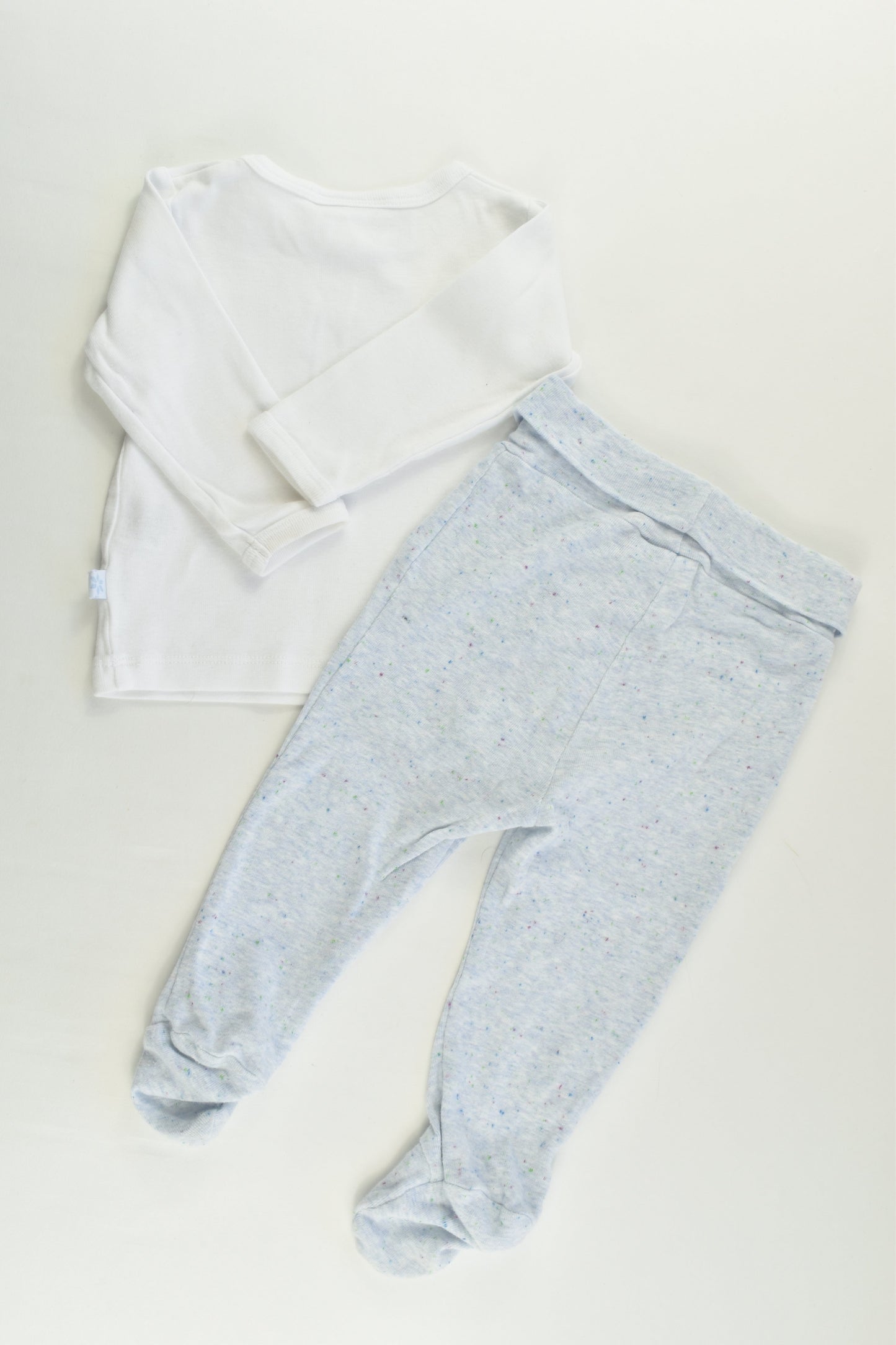 Marquise Size 00 Teddy Bear Top and Footed Pants