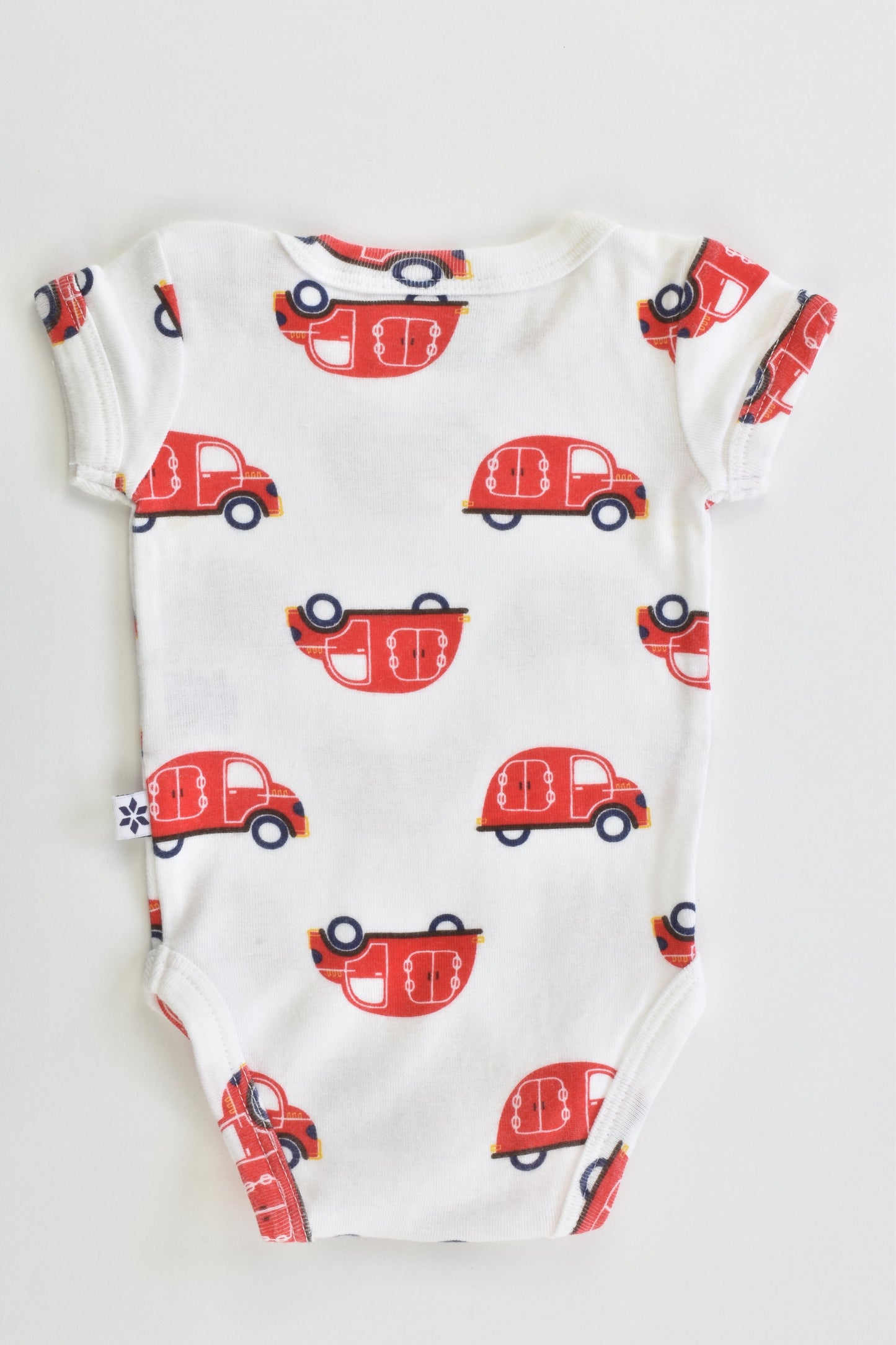 Marquise Size 0000 Cars Bodysuit