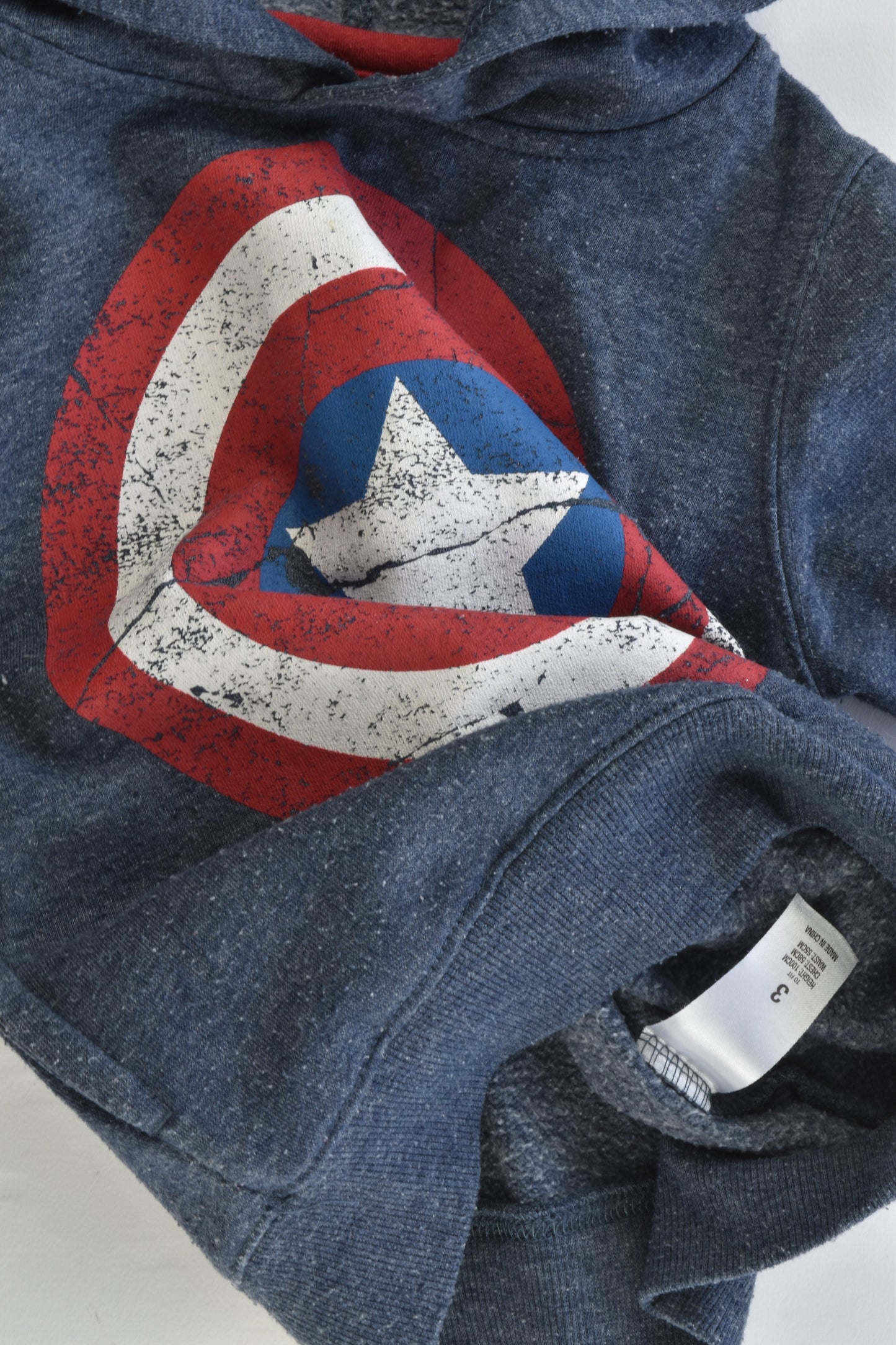 Marvel Size 3 Hooded Jumper